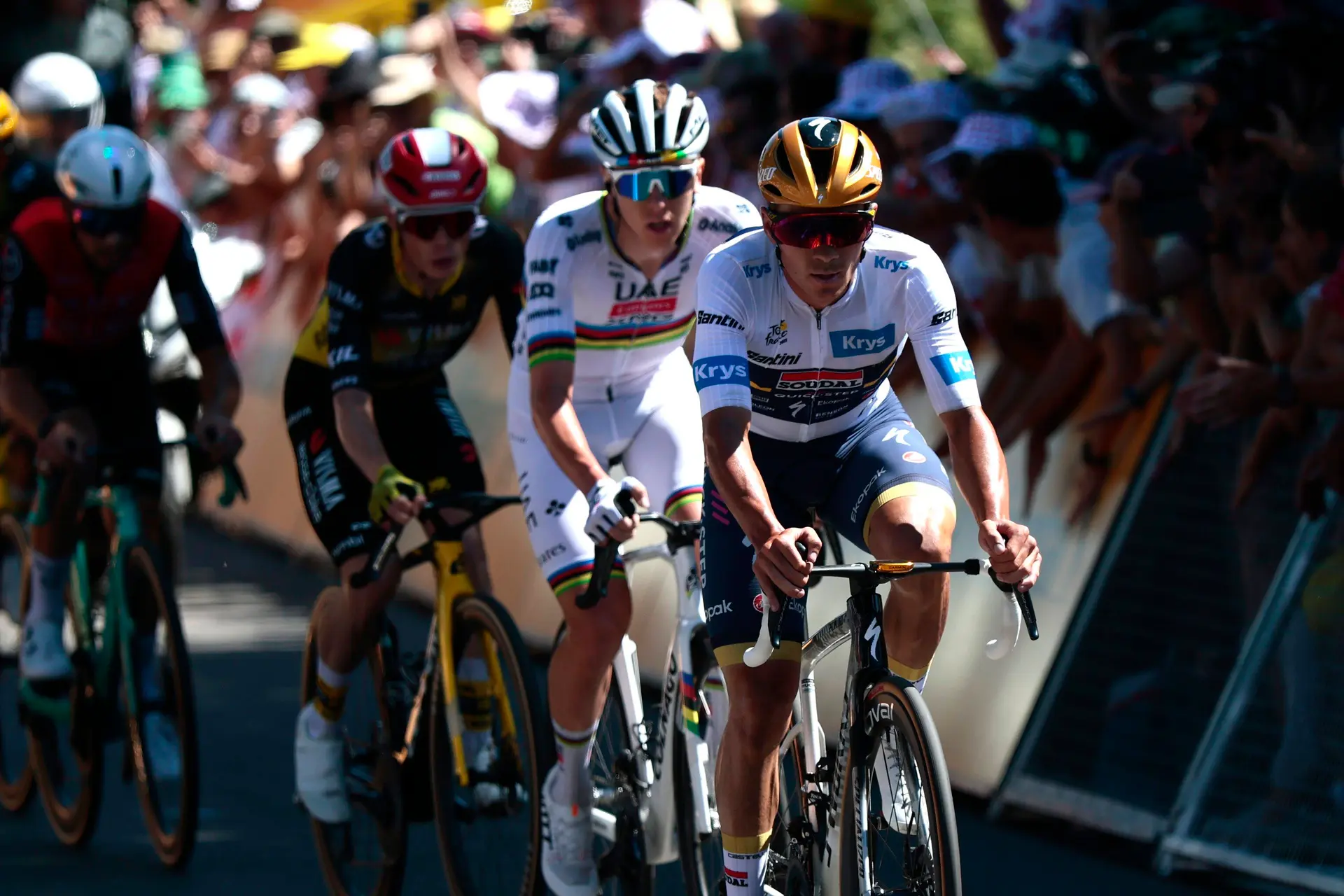 Así está la general del Tour de Francia tras la caída de Tadej Pogacar en la etapa 11