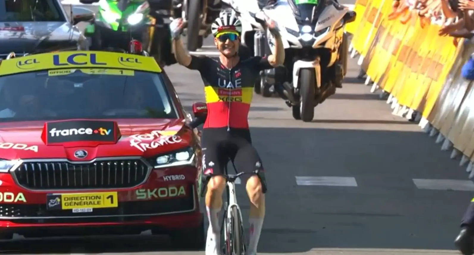 Tour de Francia: ¡Triunfo heroico de Tim Wellens para UAE con un ataque a 43 km de meta!