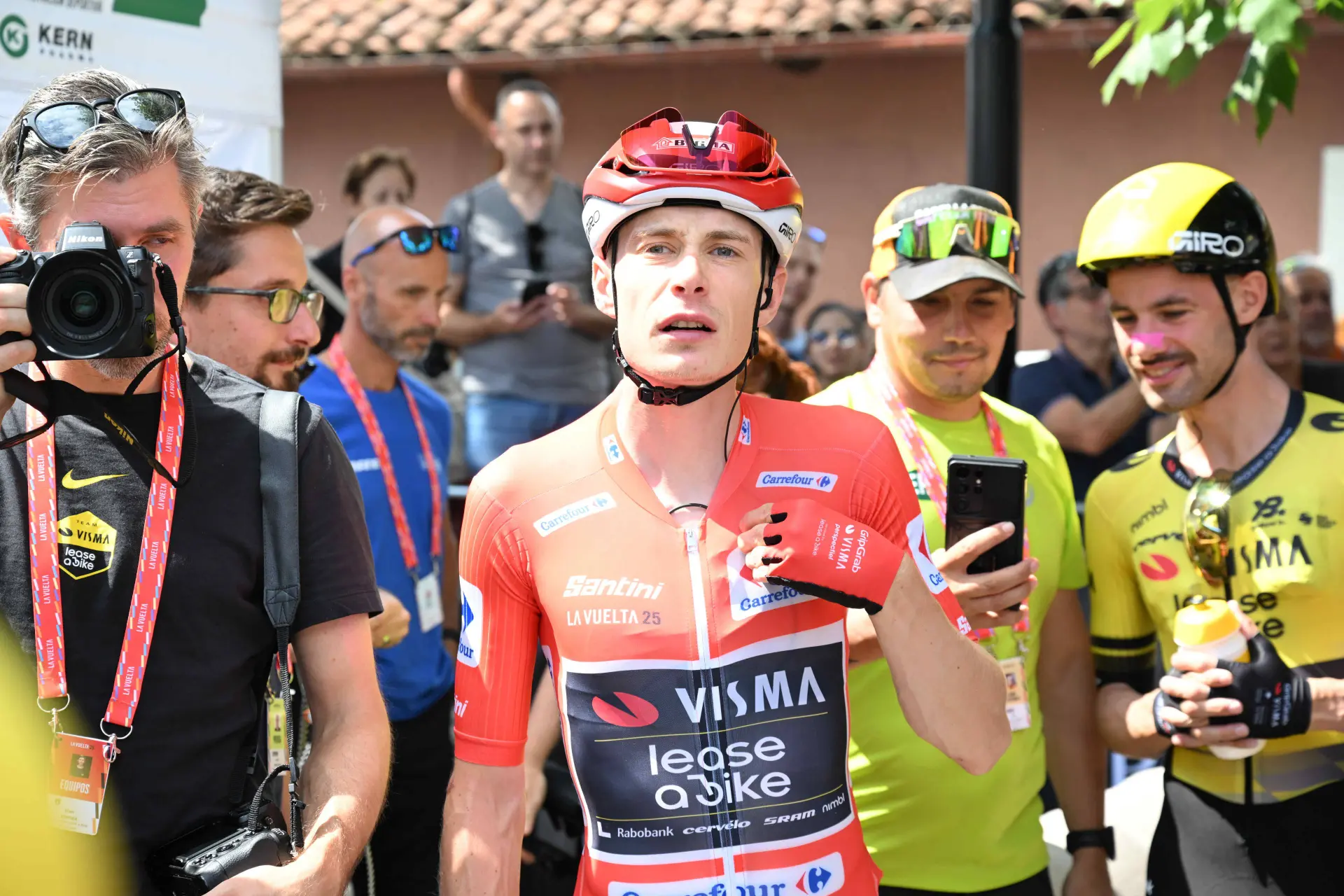"Fue una maniobra salvaje y fea": Vingegaard, muy molesto con el triunfo de Gaudu en la Vuelta a España