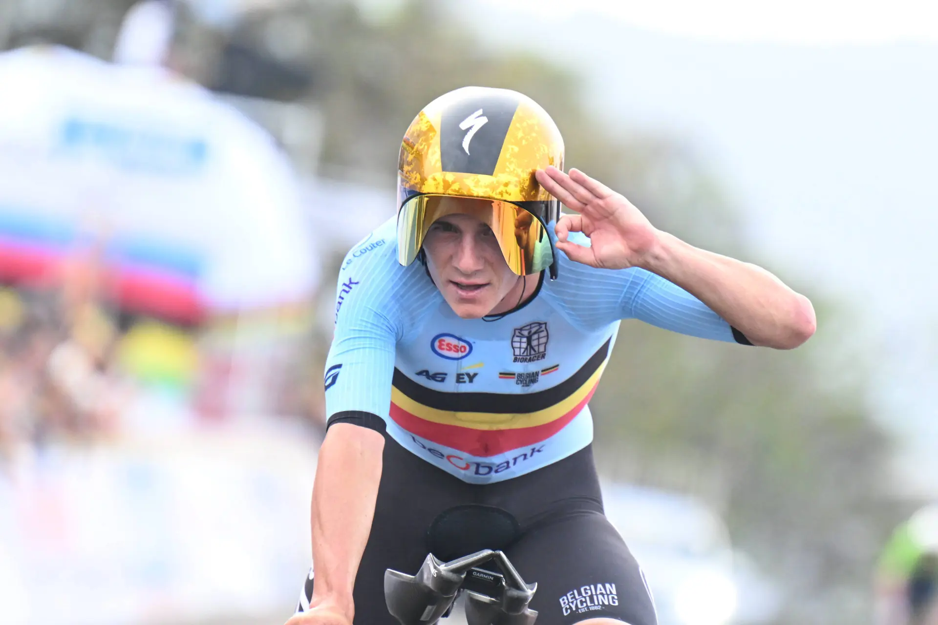 Resultados Mundial Contrarreloj Kigali 2025 | Un histórico Evenepoel dobló y se comió a Pogacar