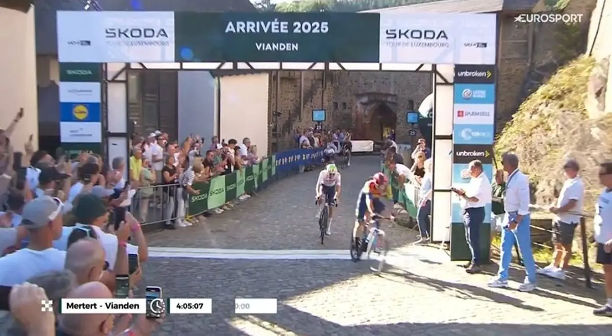 Resultados Etapa 3 Tour de Luxemburgo | ¡Mattias Skjelmose gana, Narváez y Carapaz terminan entre los mejores!