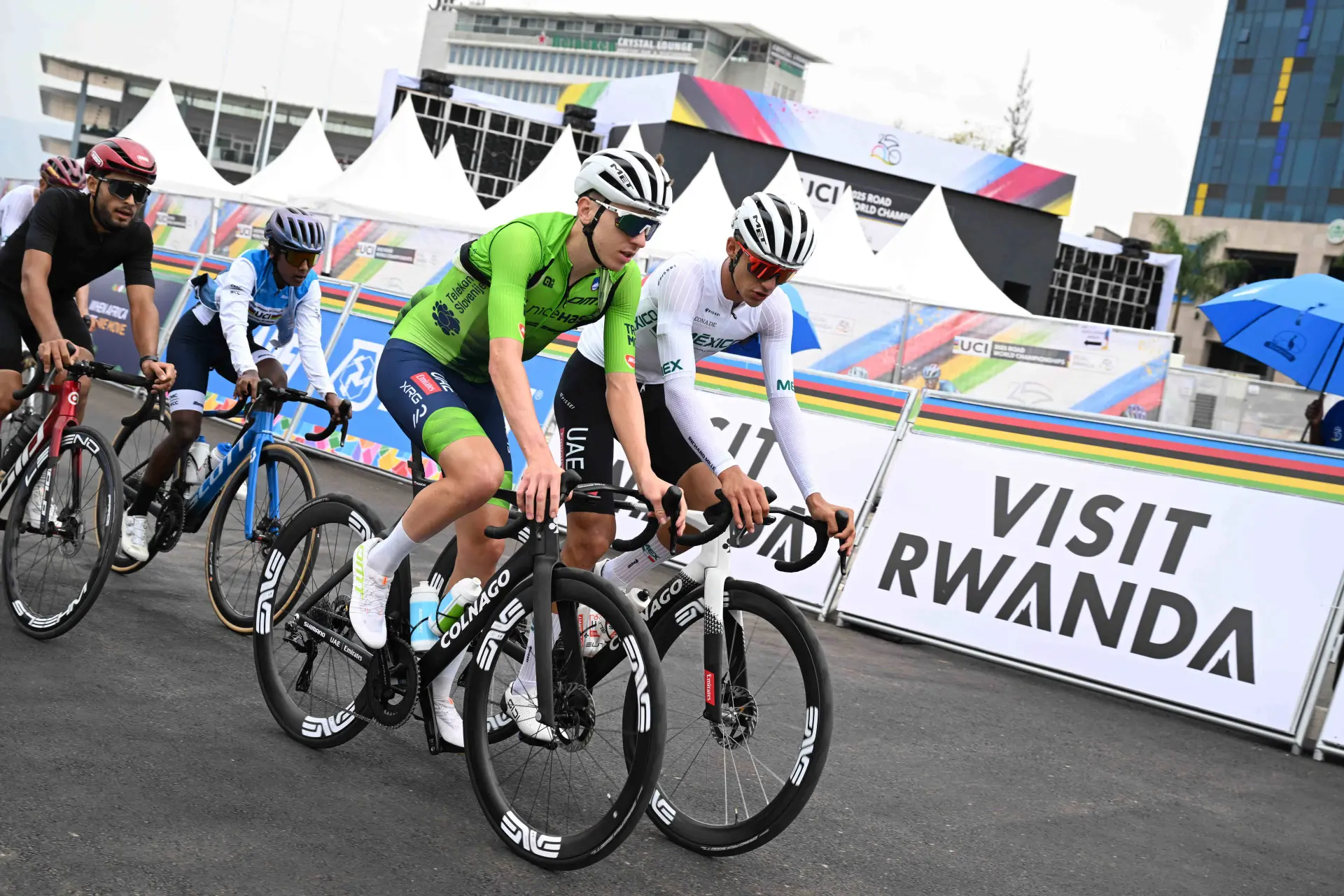 Los 5 principales rivales de Tadej Pogacar para ganar el Mundial de Kigali 2025