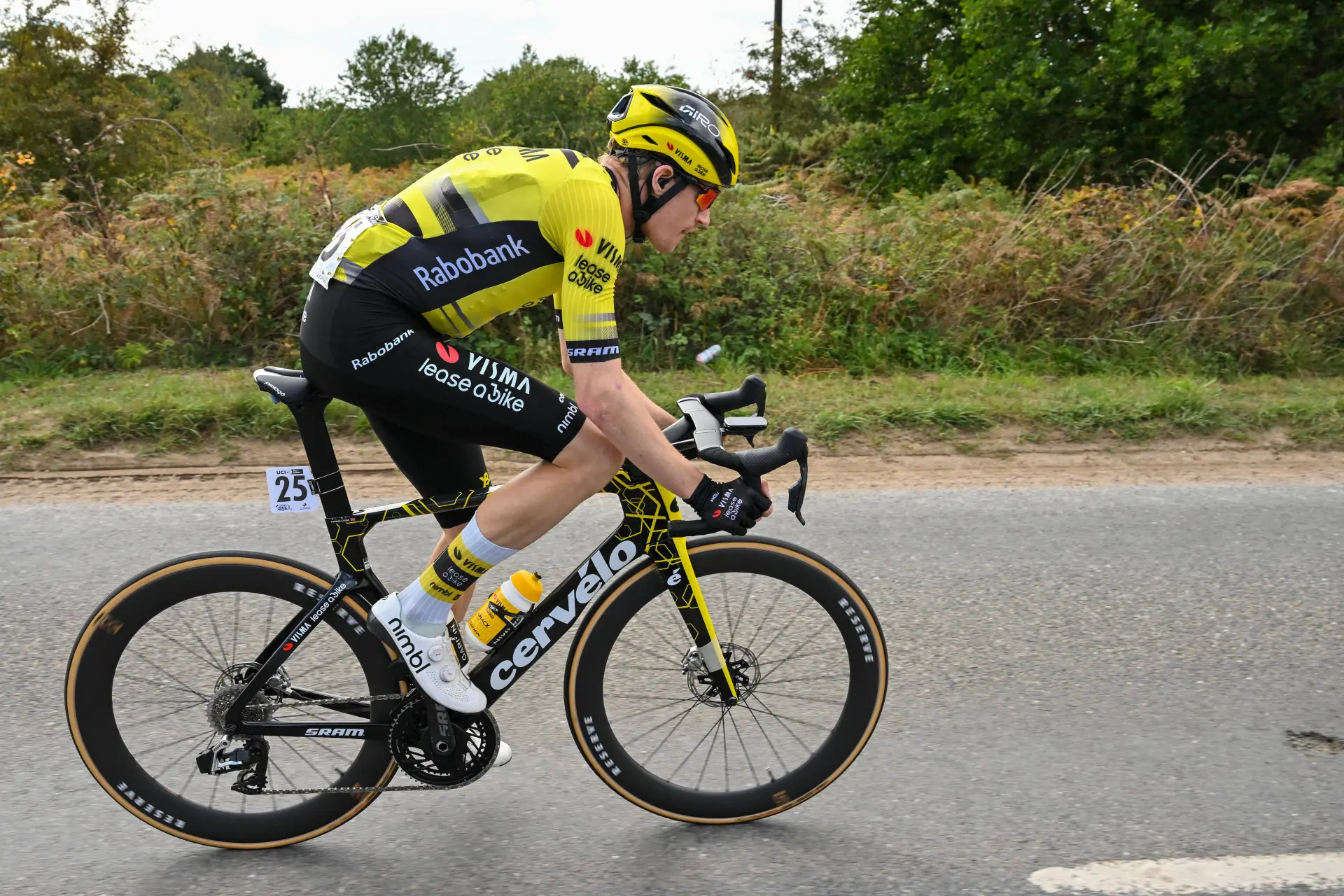 Thomas Gloag, con Visma hasta el año pasado, ahora en Pinarllo-Q36.5