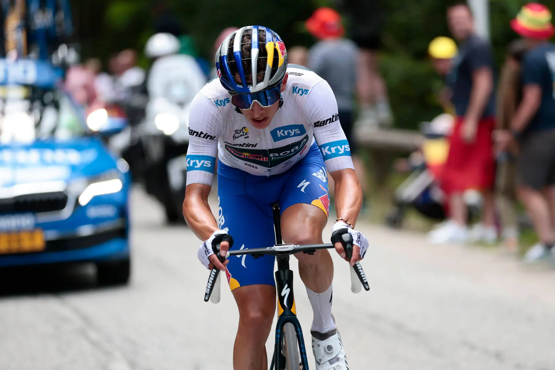 "El Giro no está en mi agenda": Lipowitz le echa un pulso a Evenepoel por el Tour de Francia