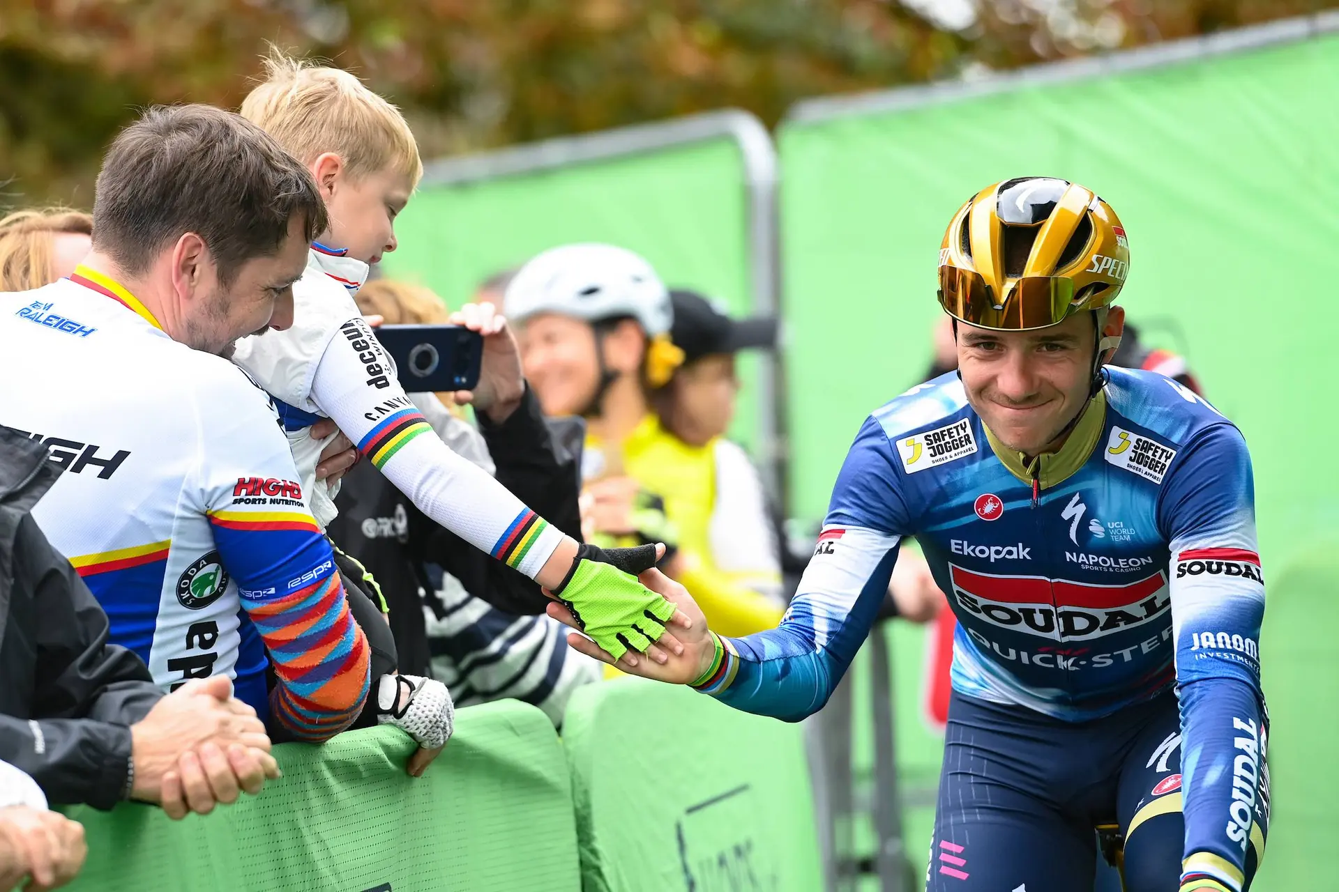 Remco Evenepoel, en su último año con el Soudal Quick-Step
