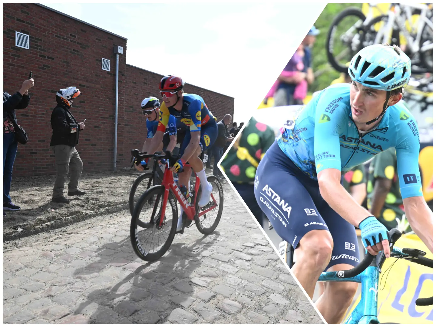 "Lo vi y me enfadé de verdad. Le solté: '¿Quieres pelear, no?'" - Cómo un puñetazo de un corredor de Astana en Roubaix casi provoca una pelea en Calpe