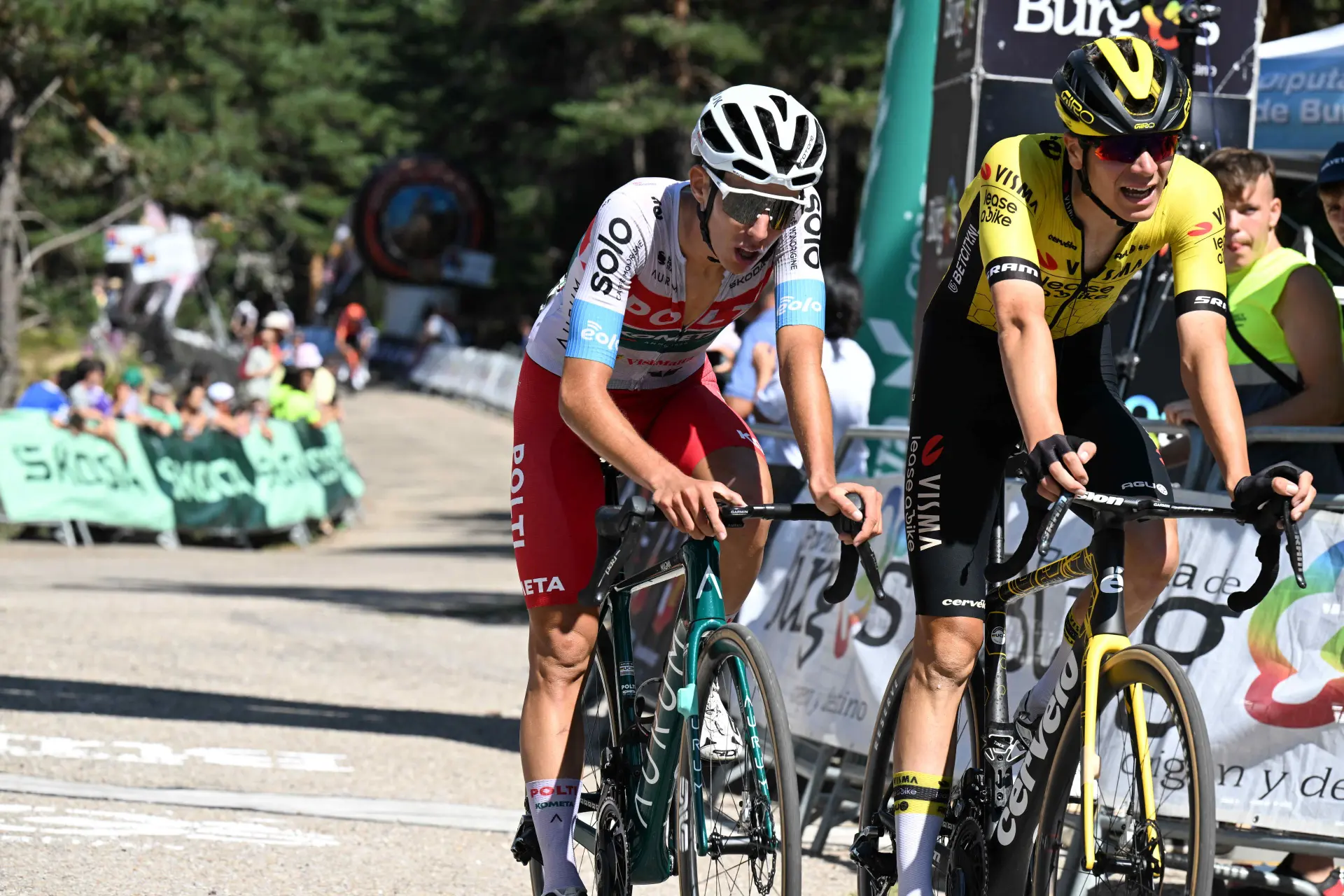 “El equipo confió en mí incluso antes de que Simon Yates se retirara” – La nueva joya italiana de Visma saca pecho
