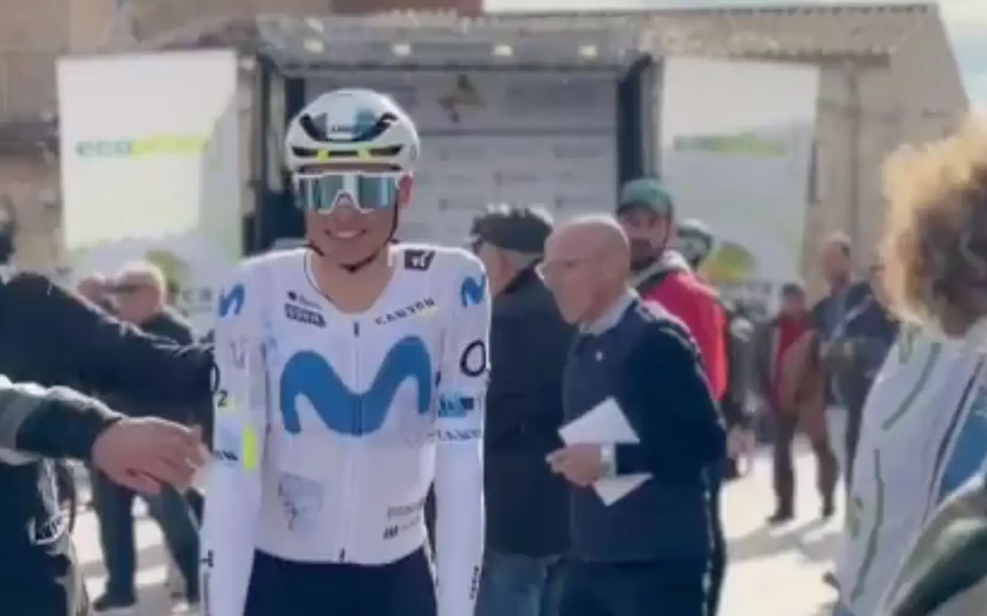 Movistar Team: Enric Mas se cae entrenando y será baja para el UAE Tour