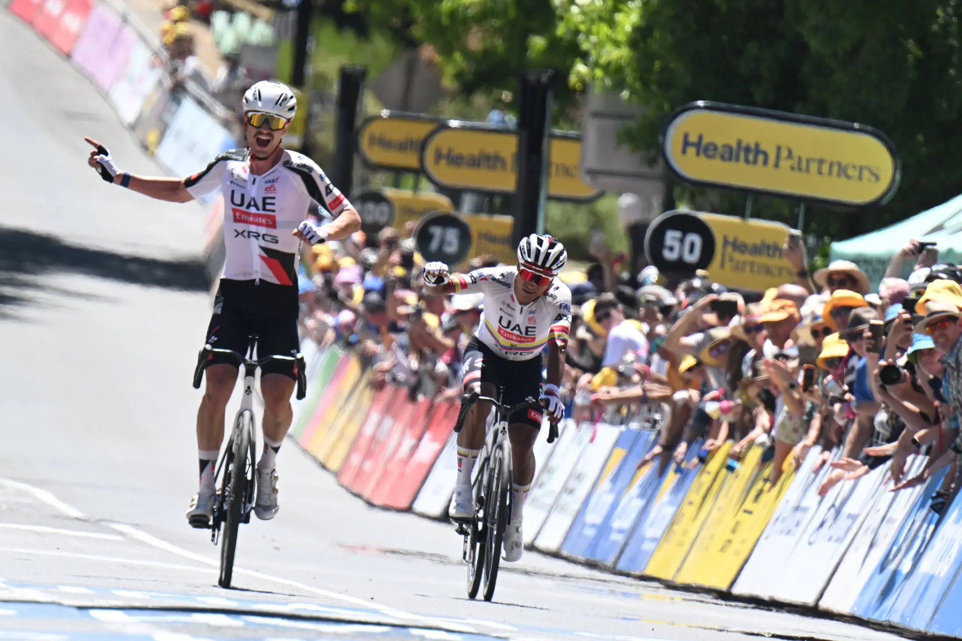 Parte médico Tour Down Under 2026 | Etapa 4: Triste abandono de Jhonatan Narváez tras una brutal caída