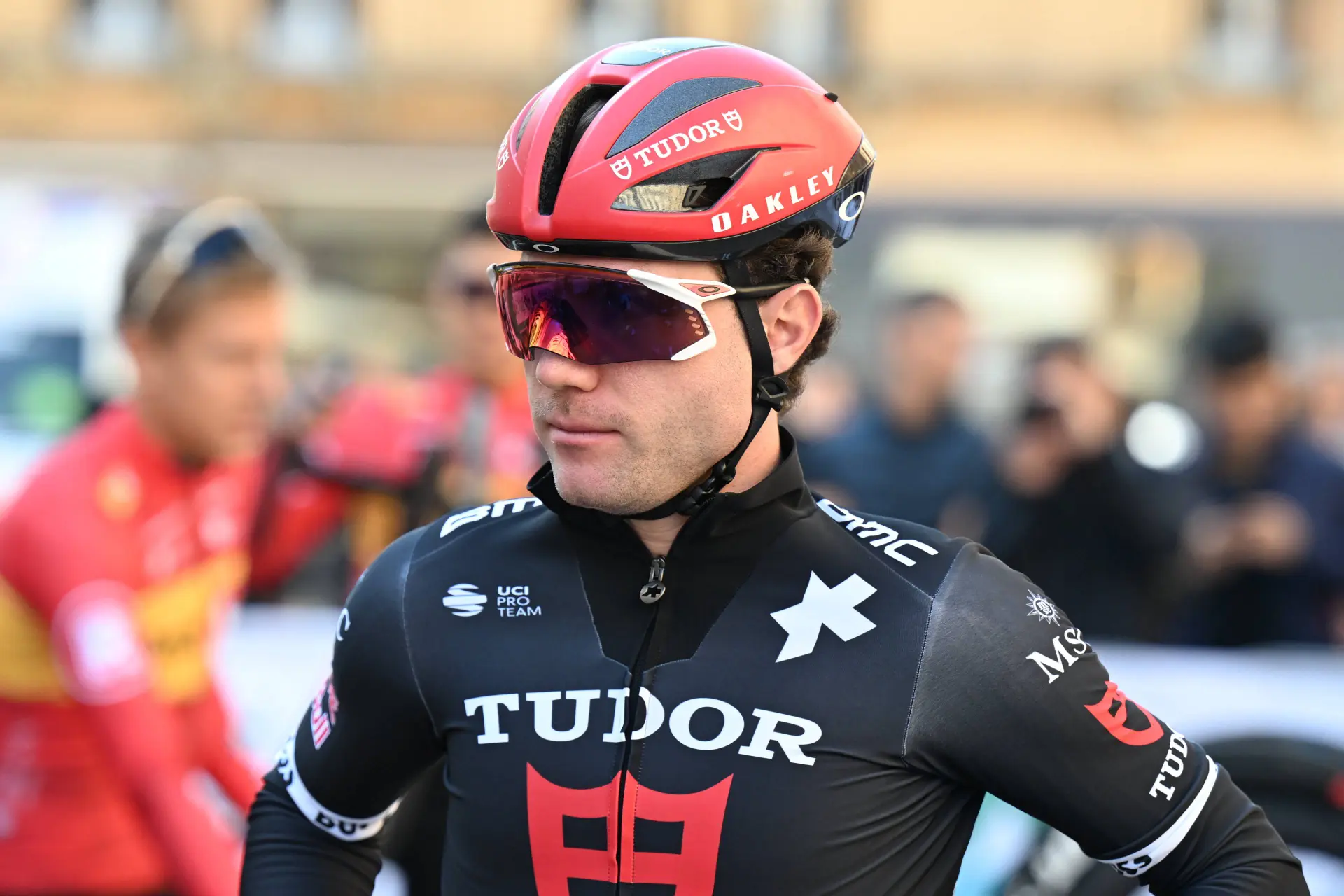 Marc Hirschi, líder absoluto del equipo Tudor.&nbsp;