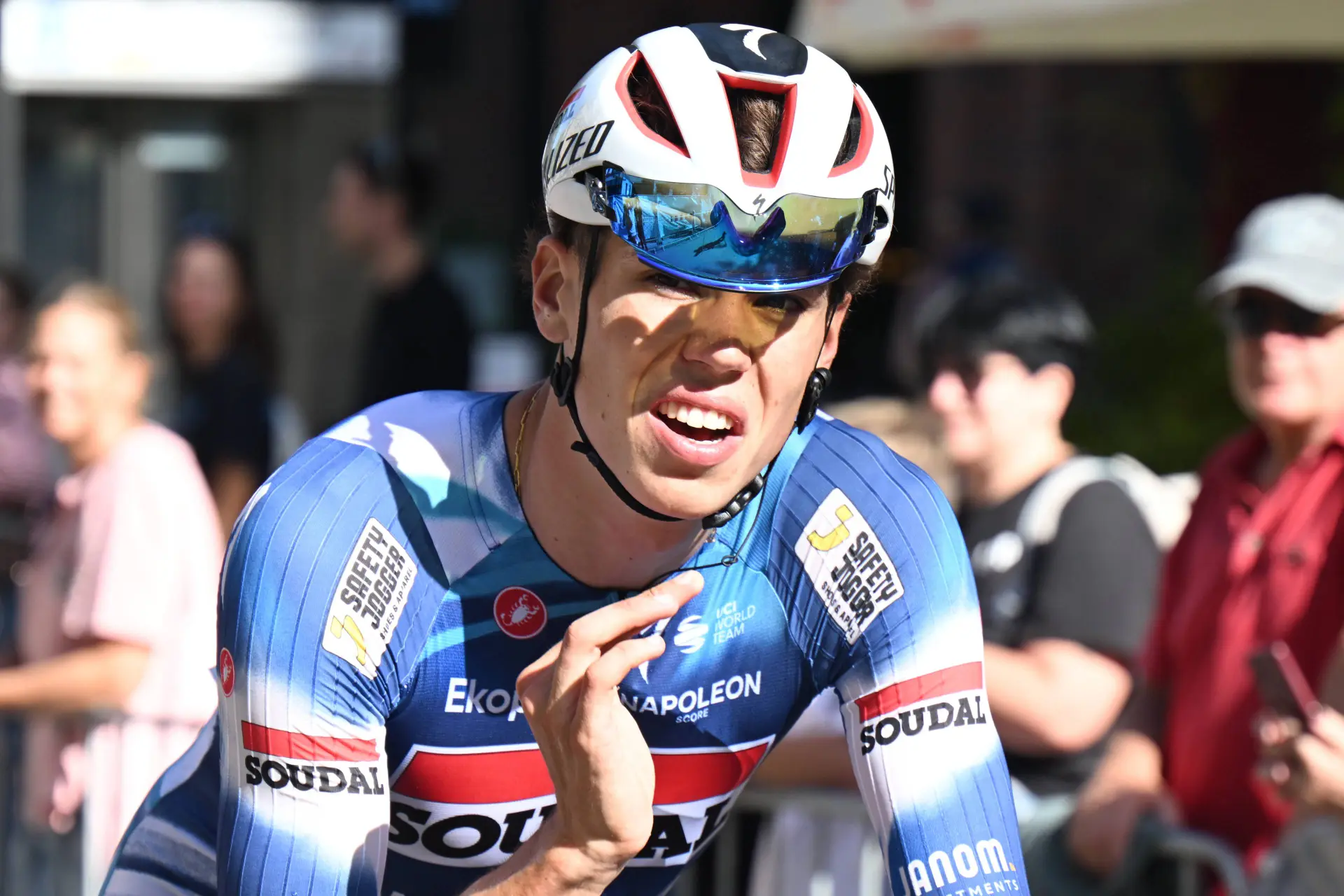 Magnier, líder de Soudal en la Milán-San Remo 2026