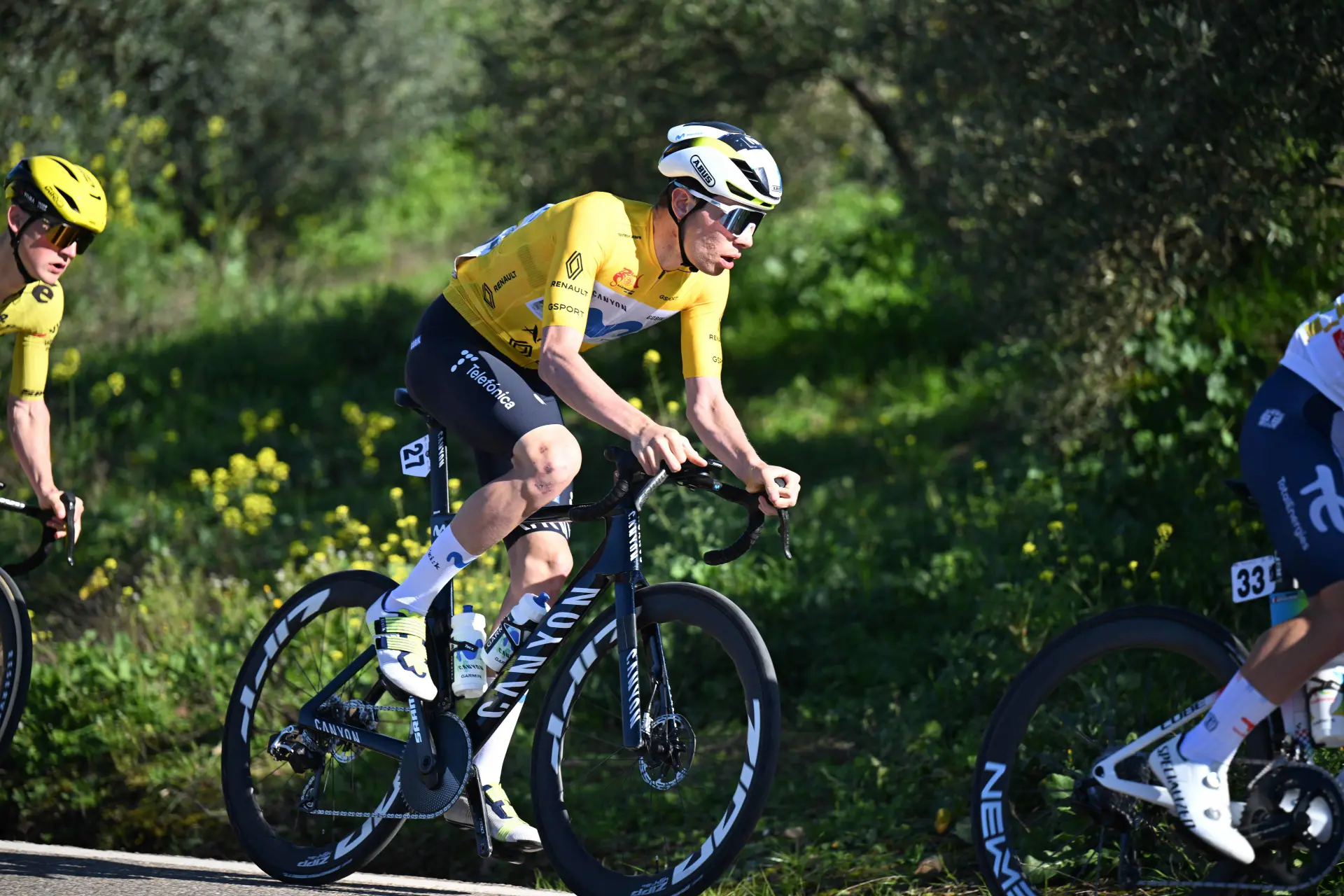Iván Romeo impulsa a Movistar Team: el gran botín de puntos UCI de la Vuelta a Andalucía