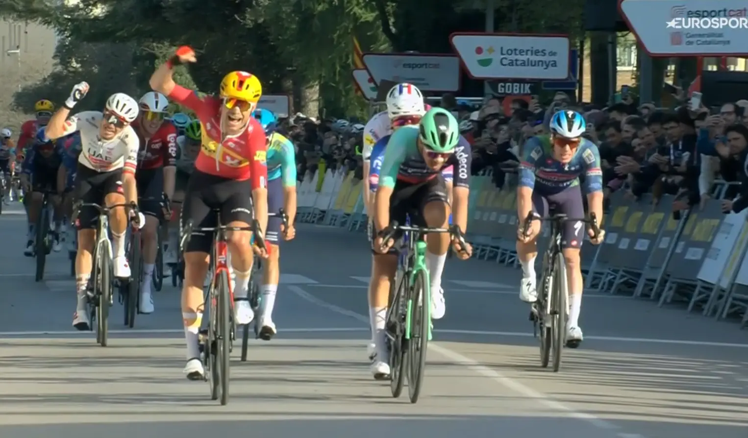 Resultados Volta a Catalunya 2026 Etapa 2 | ¡Victoria por potencia para Magnus Cort Nielsen!