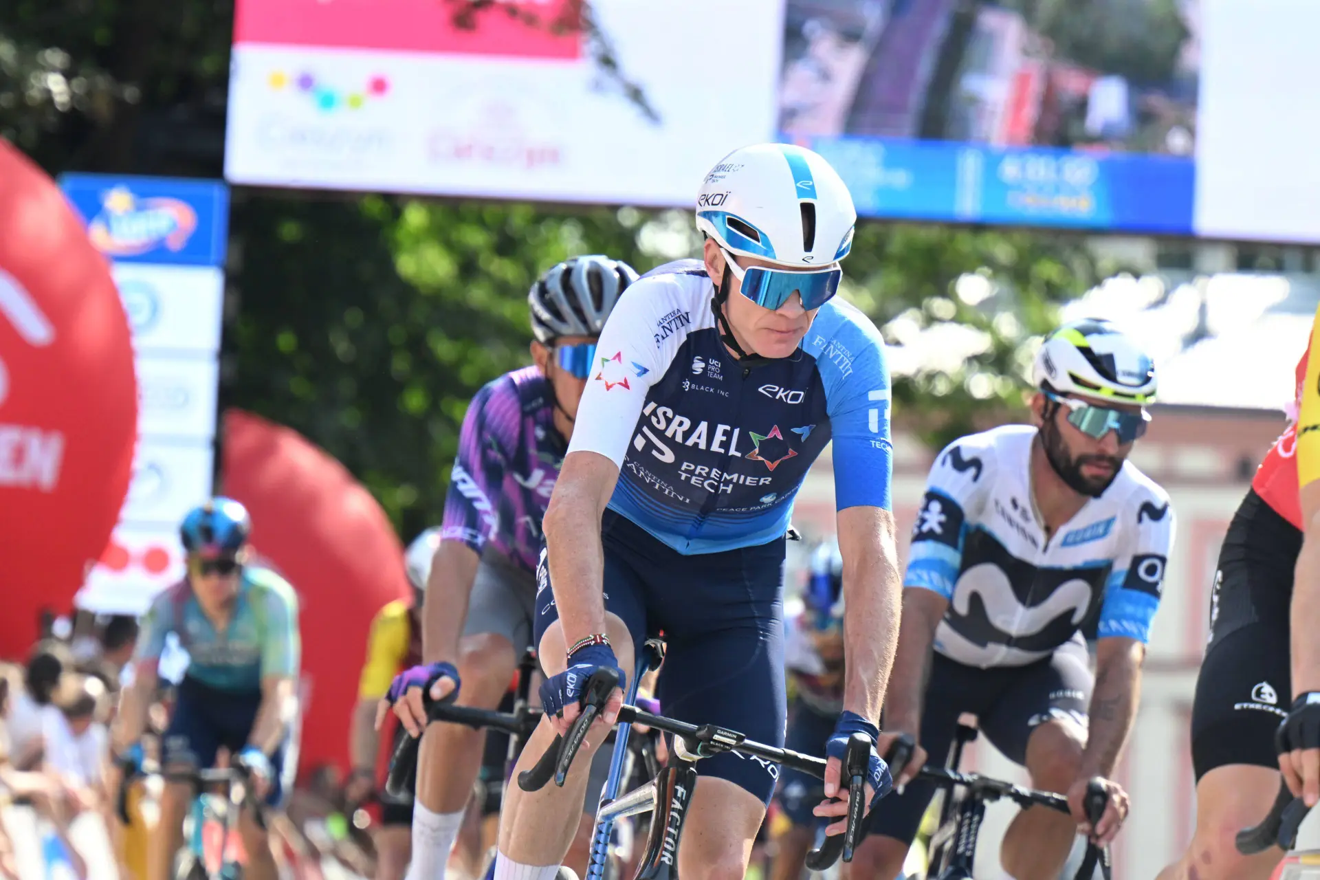 Froome, en su etapa con el Israel - Premier Tech