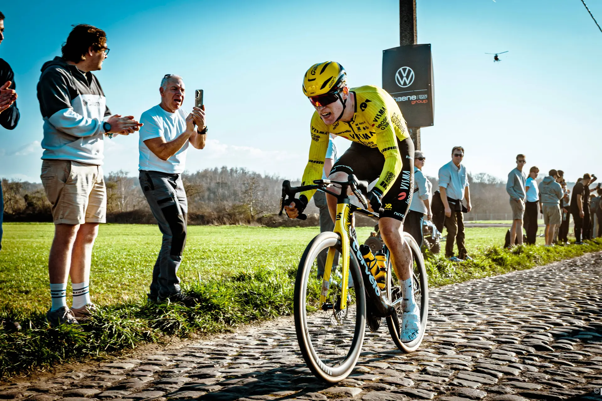 Per Strand Hagenes durante el GP de Denain 2026