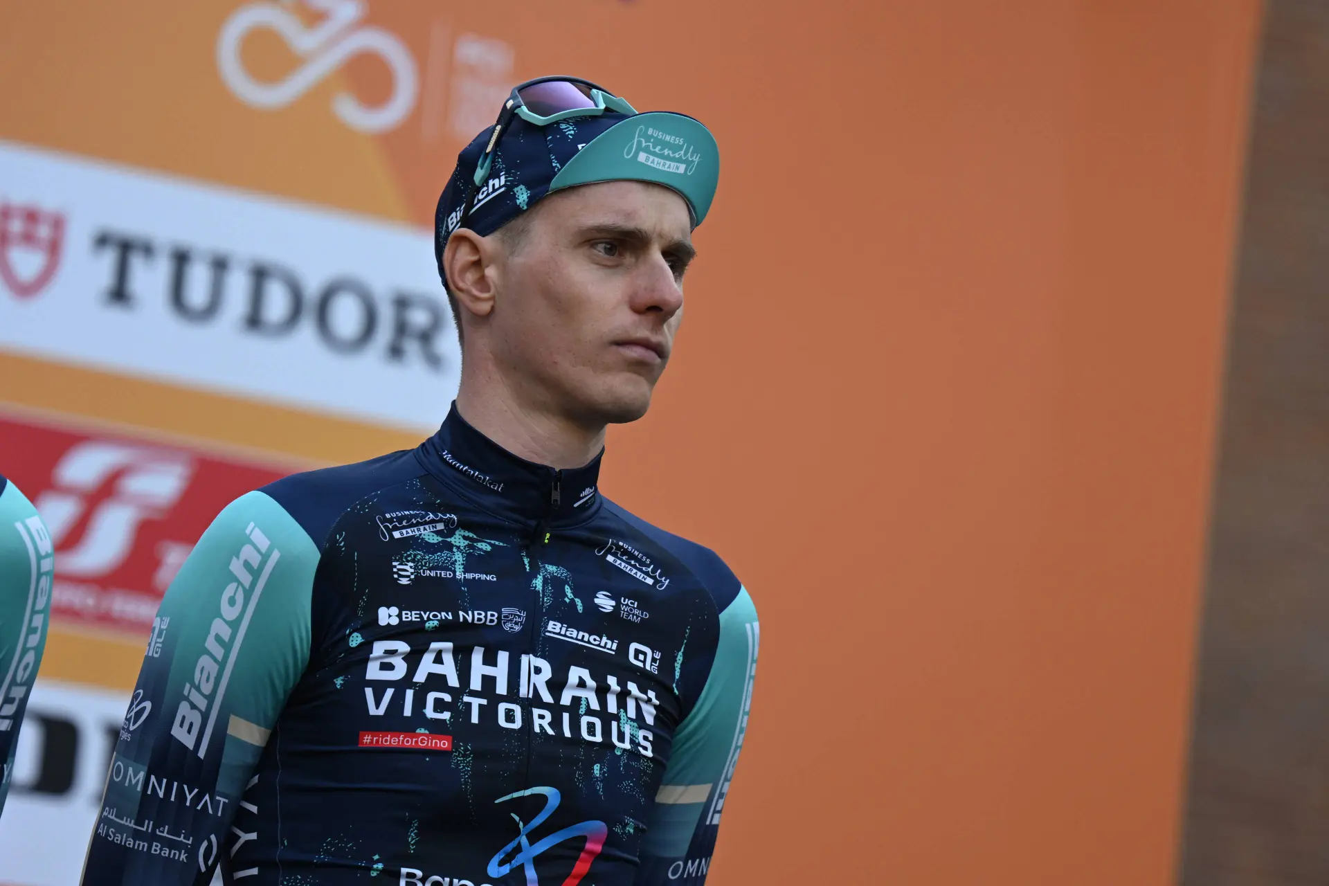 Matej Mohoric, corredor de Bahrain Victorious.