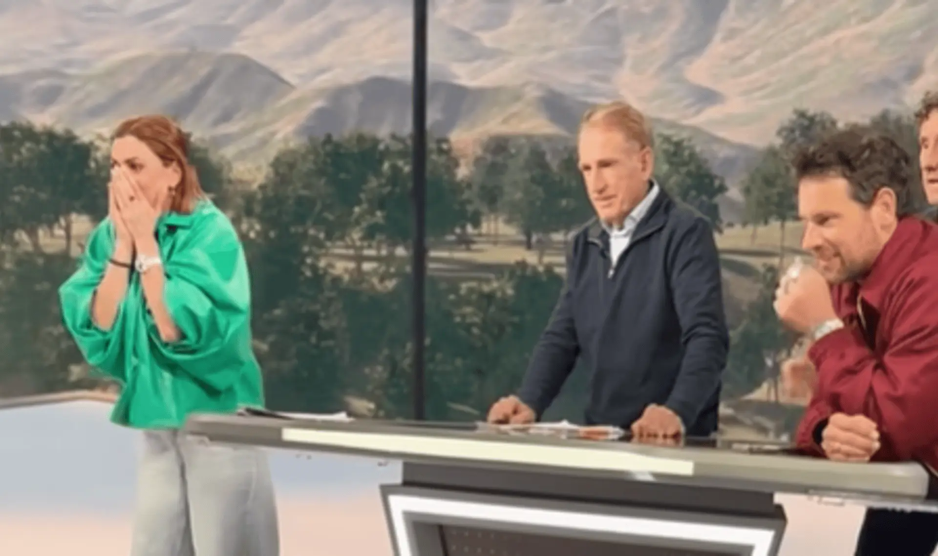 TNT Sports studio reaction to Wout van Aert winning Paris-Roubaix 2026