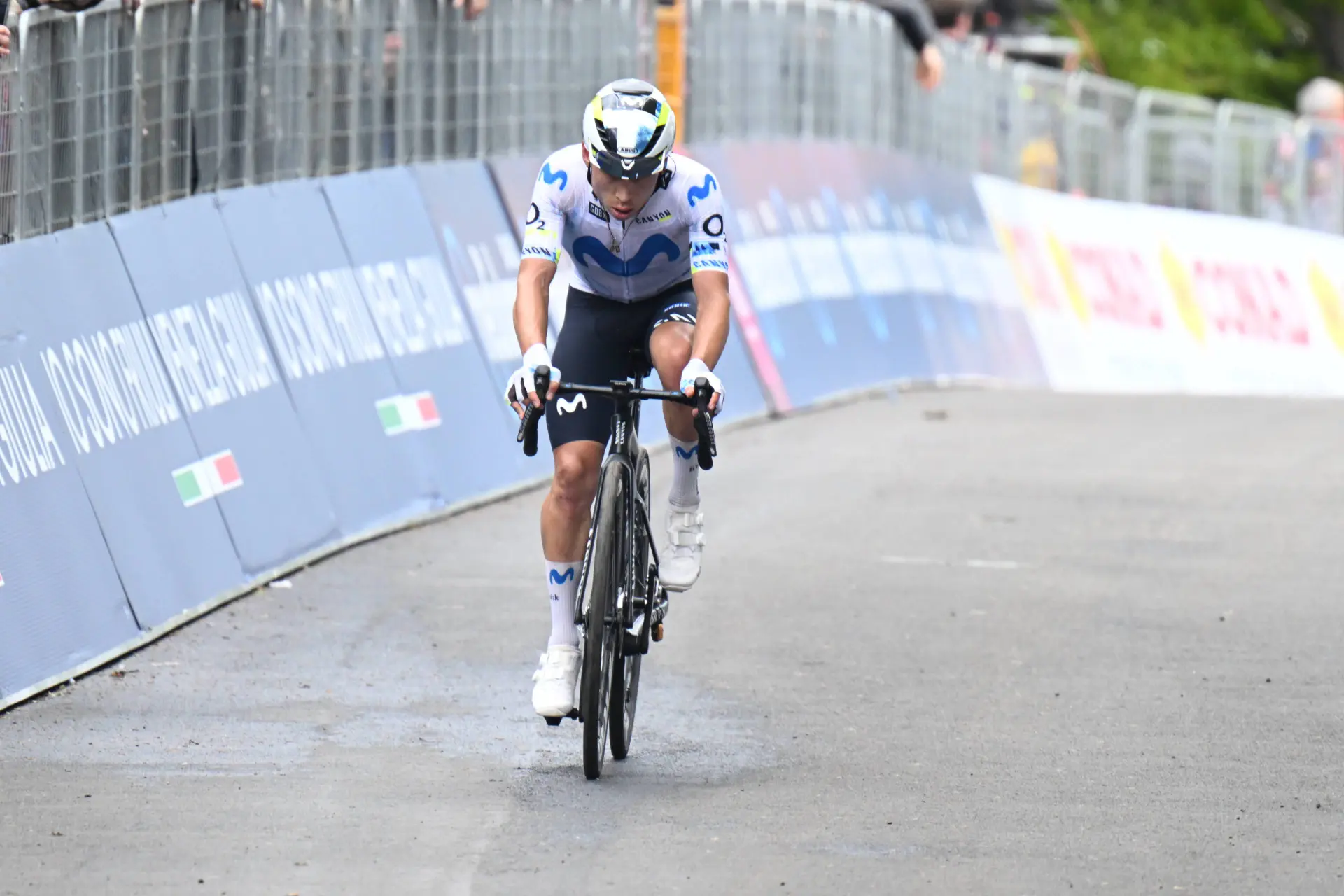 Einer Rubio, colombiano de Movistar Team