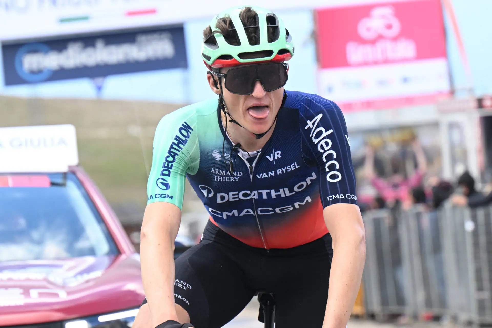 Felix Gall, en el Giro de Italia 2026.