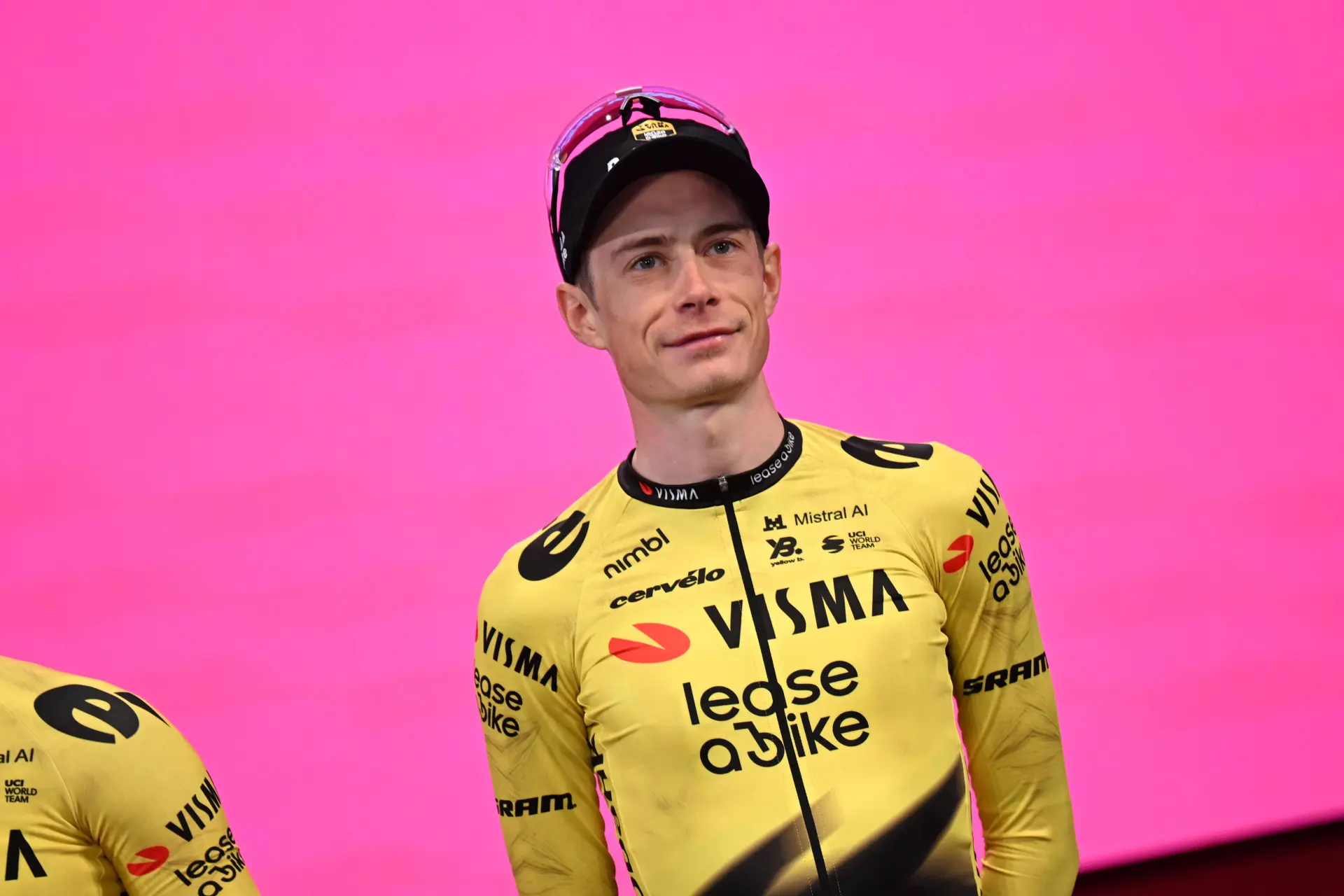 Jonas Vingegaard, en el Giro de Italia 2026.