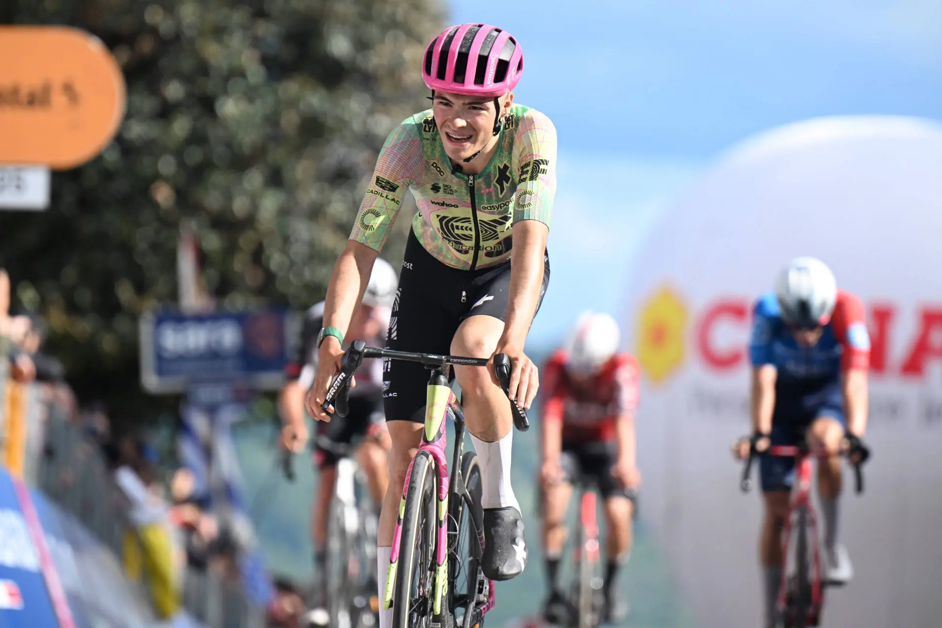 Markel Beloki, ciclista de EF Education-EasyPost.