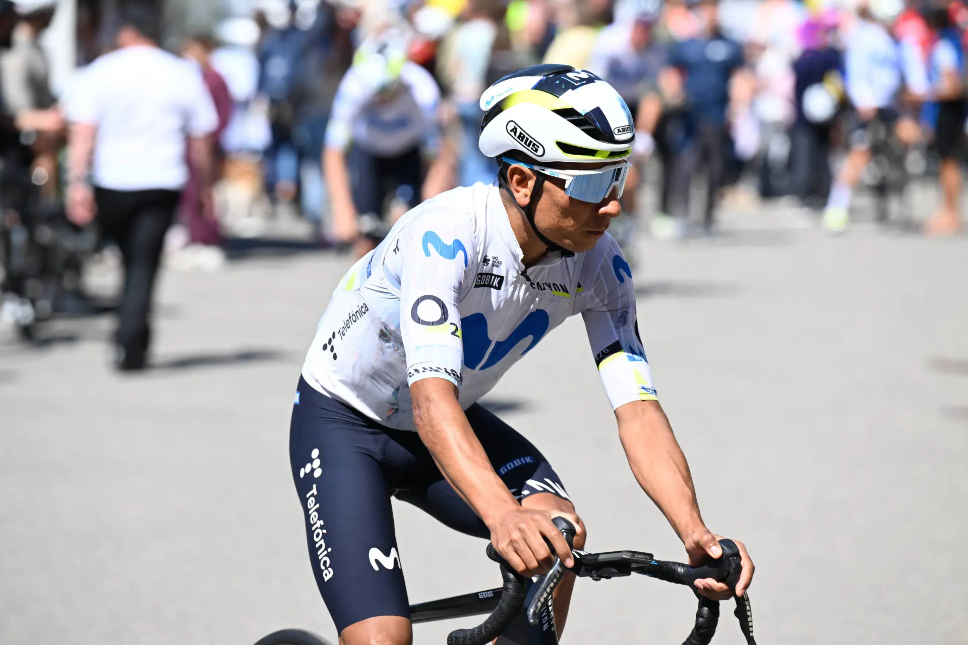 Nairo Quintana, ciclista de Movistar Team.