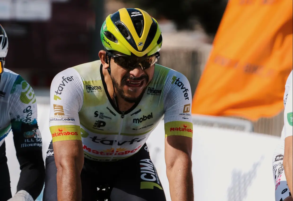 Leangel Linarez, ciclista venezolano del Tavfer