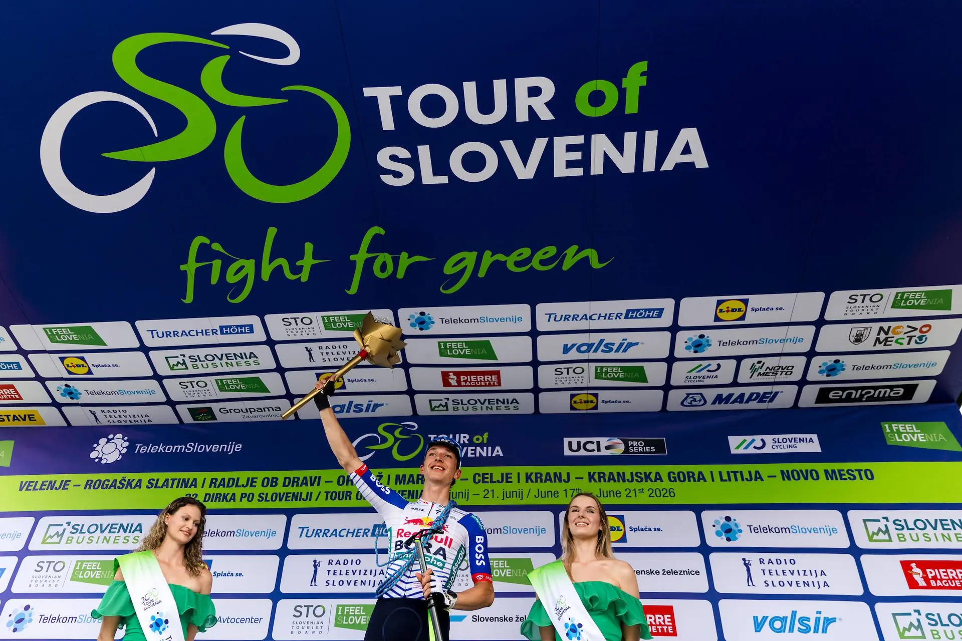 Florian Lipowitz at the 2026 Tour of Slovenia
