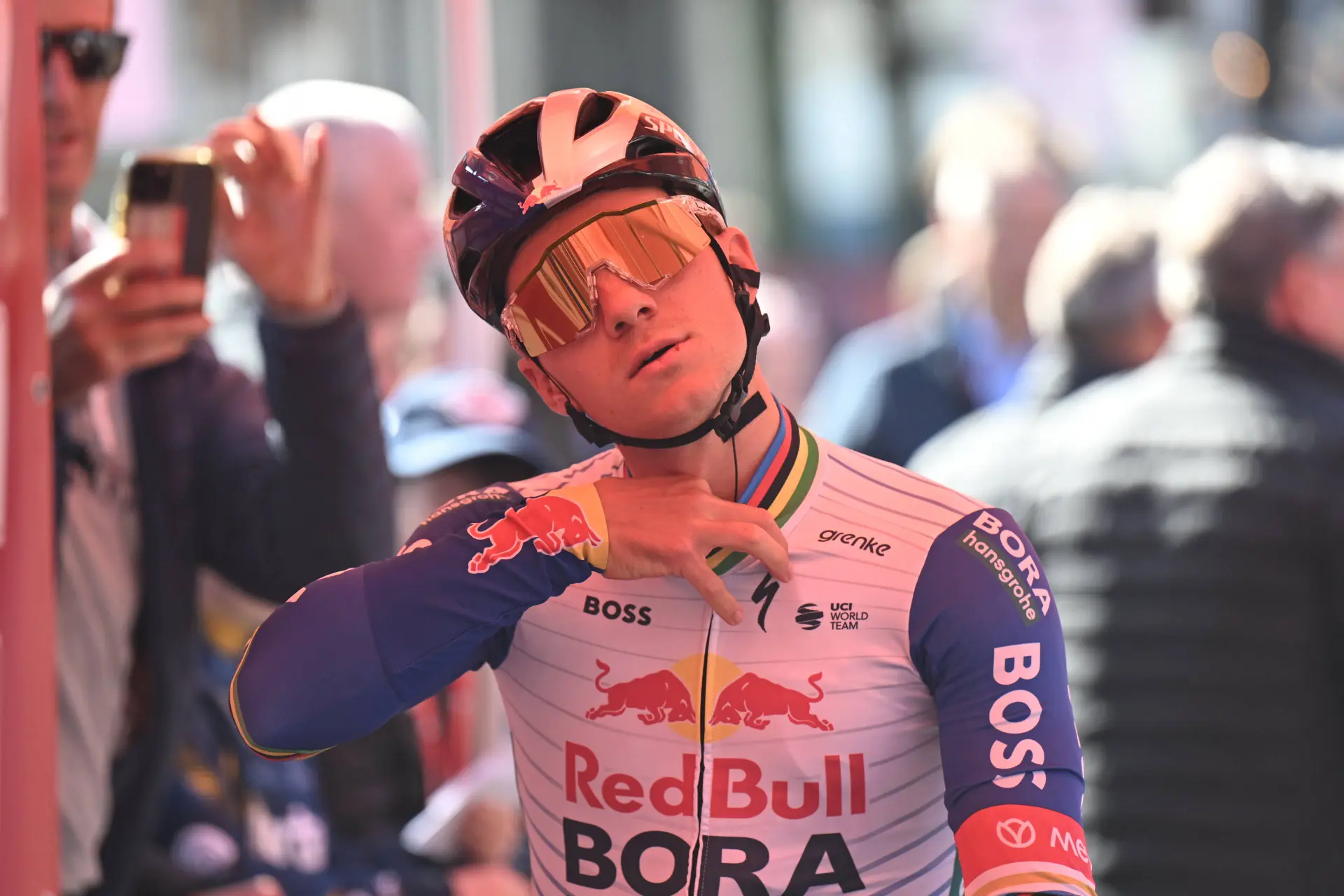 Remco Evenepoel, estrella de Red Bull - BORA - hansgrohe en 2026.
