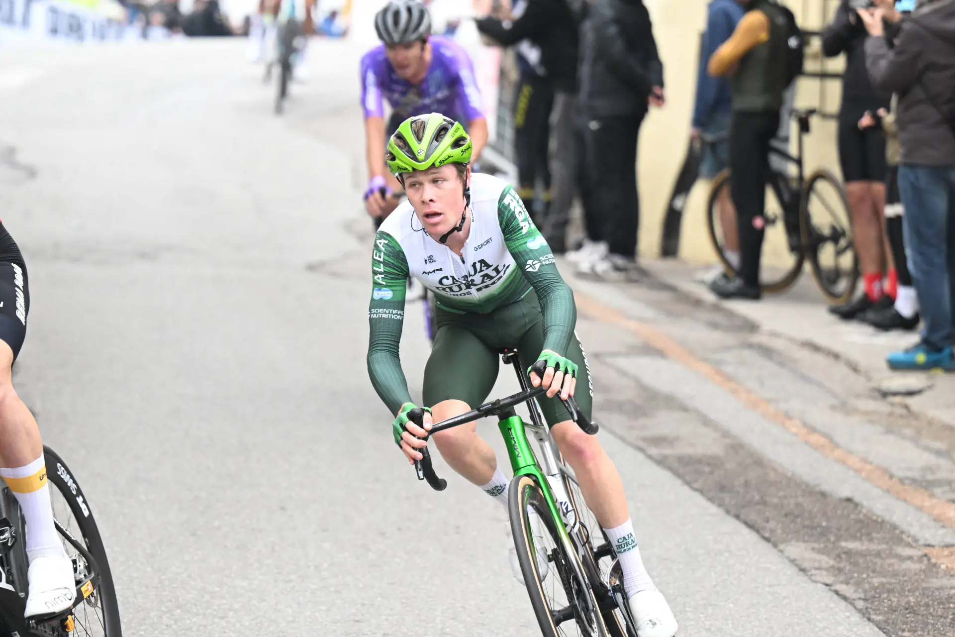 Sebastian Berwick, ciclista de Caja Rural - Seguros RGA.