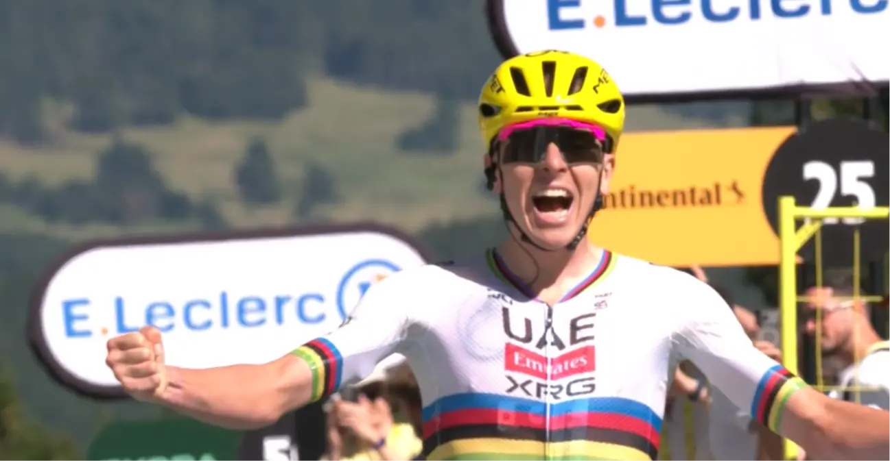 Resultados Tour de Francia 2026 Etapa 3: ¡Tadej Pogacar sienta a Jonas Vingegaard para su primera victoria!