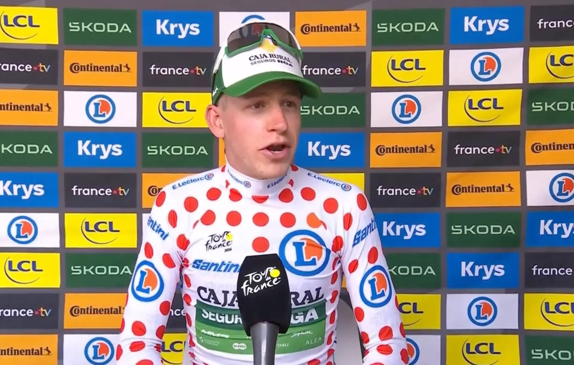 Alex Molenaar logra maillot de la montaña con Caja Rural