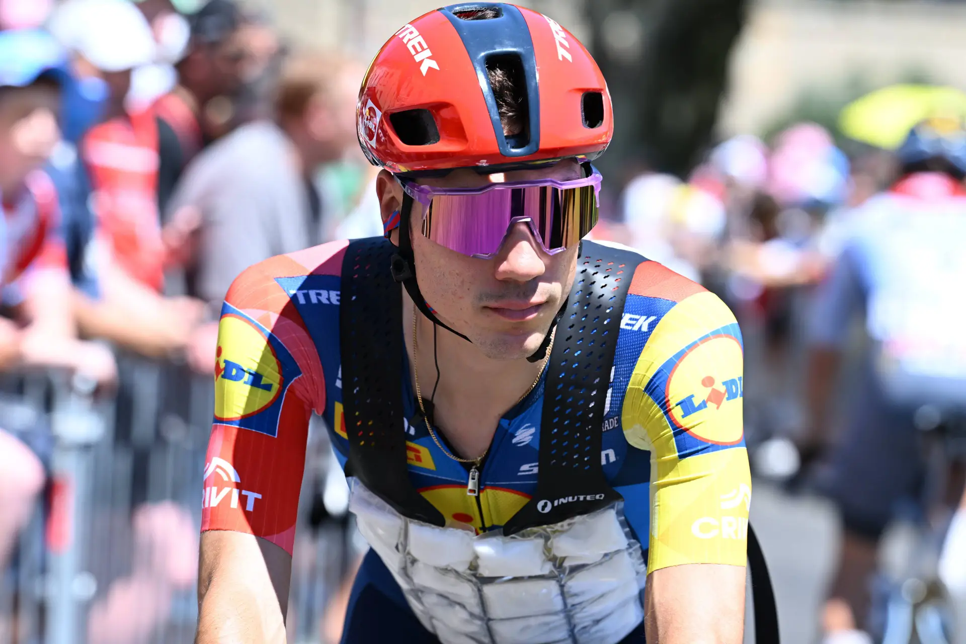 Juan Ayuso, estrella de Lidl-Trek en el Tour de Francia 2026.