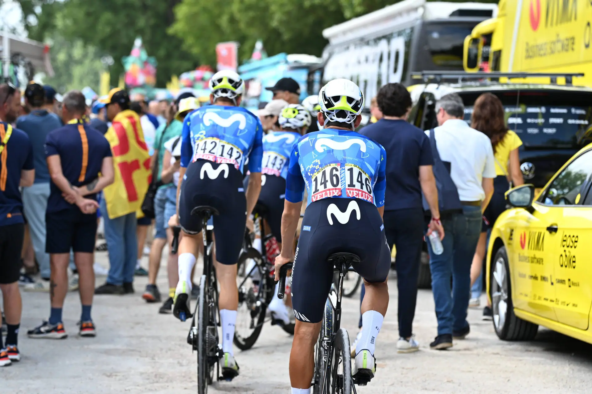Movistar Team, en el Tour de Francia 2026
