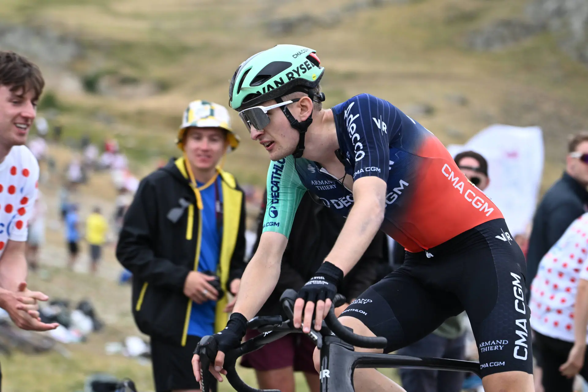 Paul Seixas at the Tour de France
