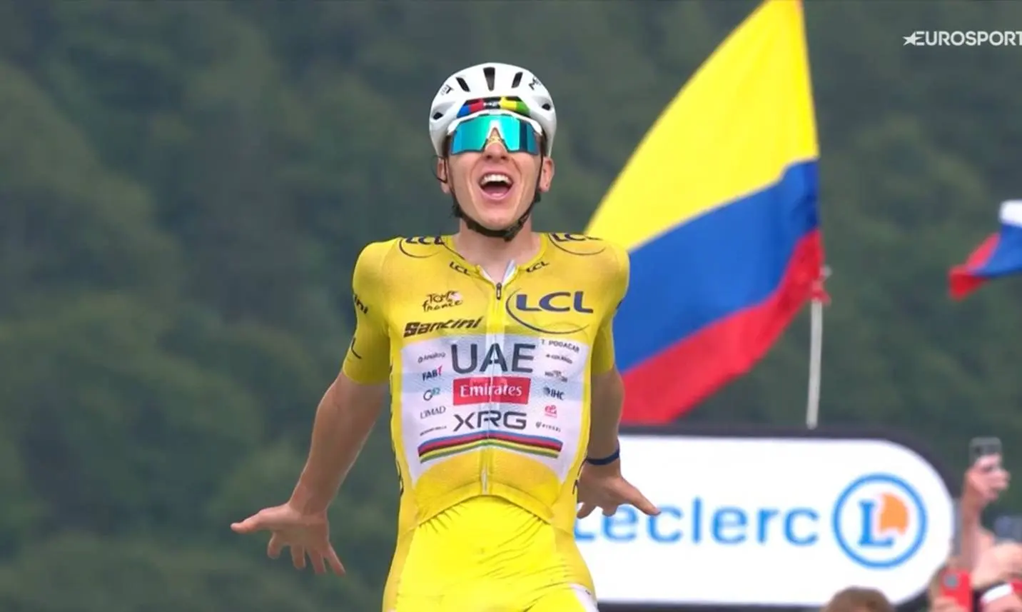 Resultados Tour de Francia 2026 Etapa 14: Pogacar rompe a Vingegaard y suma el póker en Le Markstein