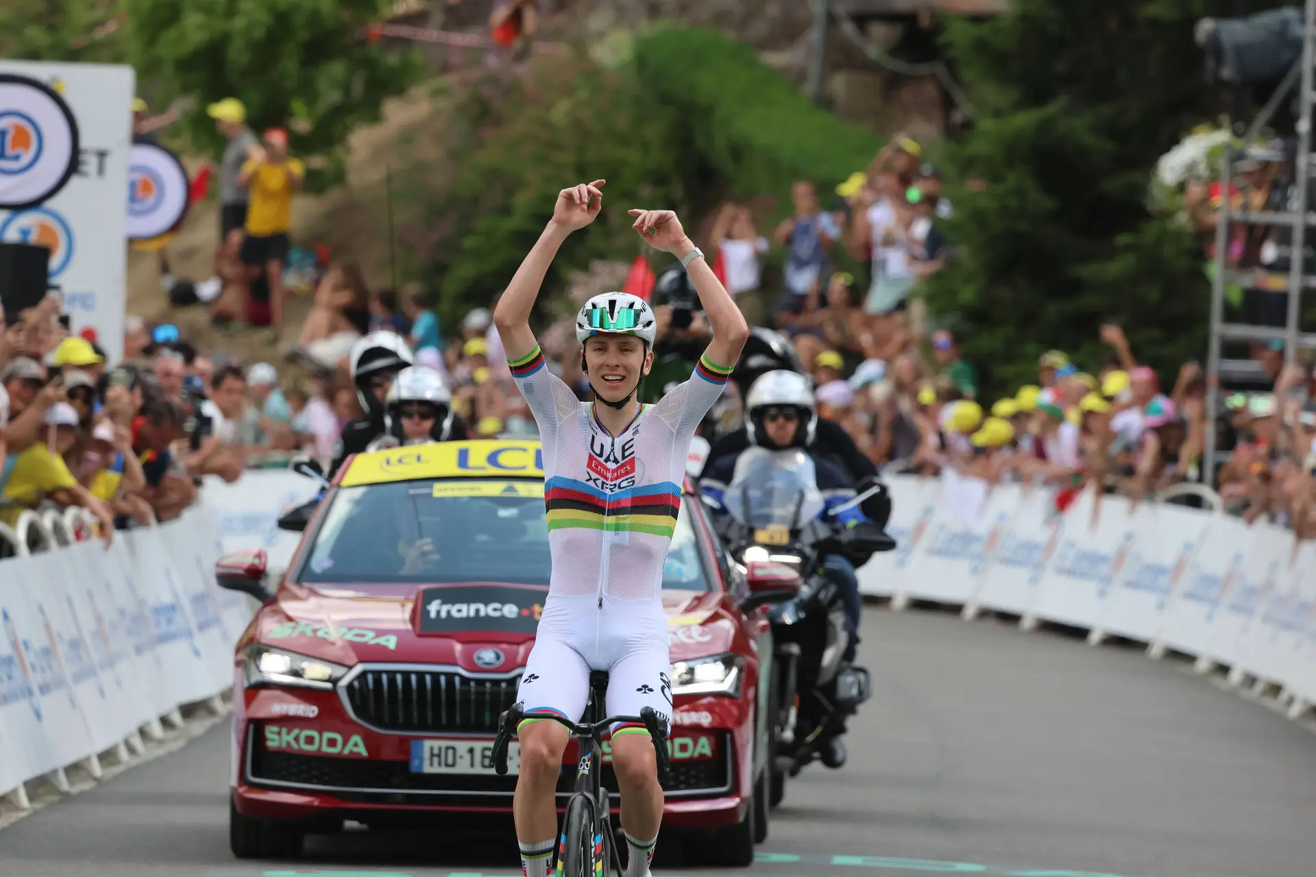 Resultados Tour de Francia 2026 Etapa 6: ¡Tadej Pogacar destroza a Vingegaard y al Tour de Francia en el Tourmalet!
