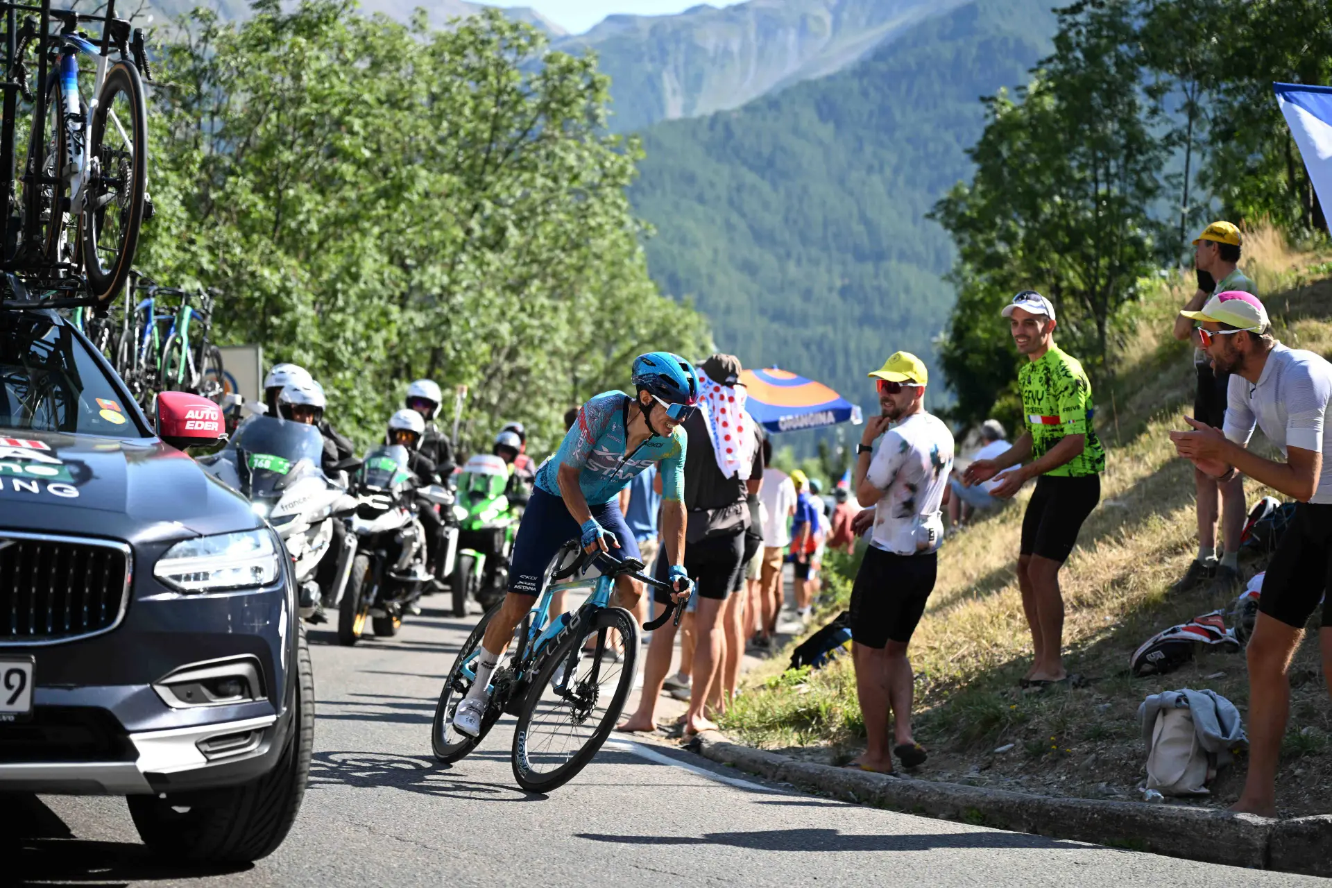Sergio Higuita, ciclista de Astana.