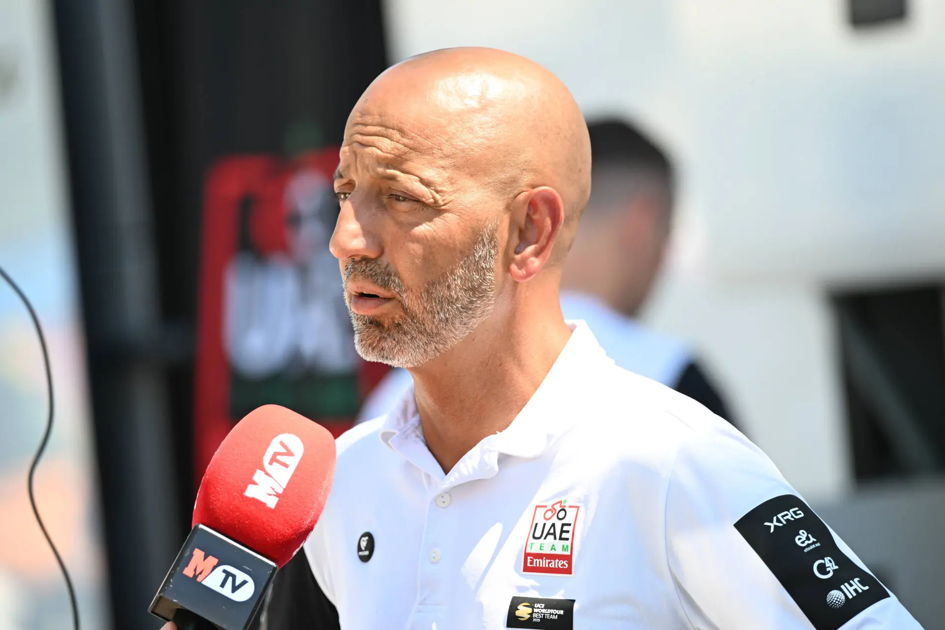 Joxean Matxin en la etapa 4 del Tour de France 2026