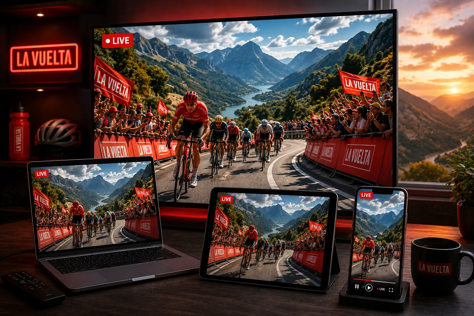 EN DIRECTO Vuelta a España 2026 Etapa 5: Movistar Team pelea la victoria contra el temible Wout van Aert