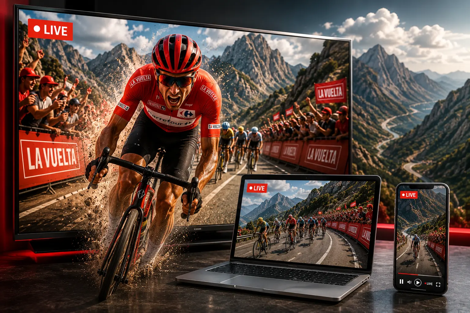 EN DIRECTO Vuelta a España 2026 Etapa 7: ¿Evitará Movistar Team el póker de Tadej Pogacar en Valdelinares?