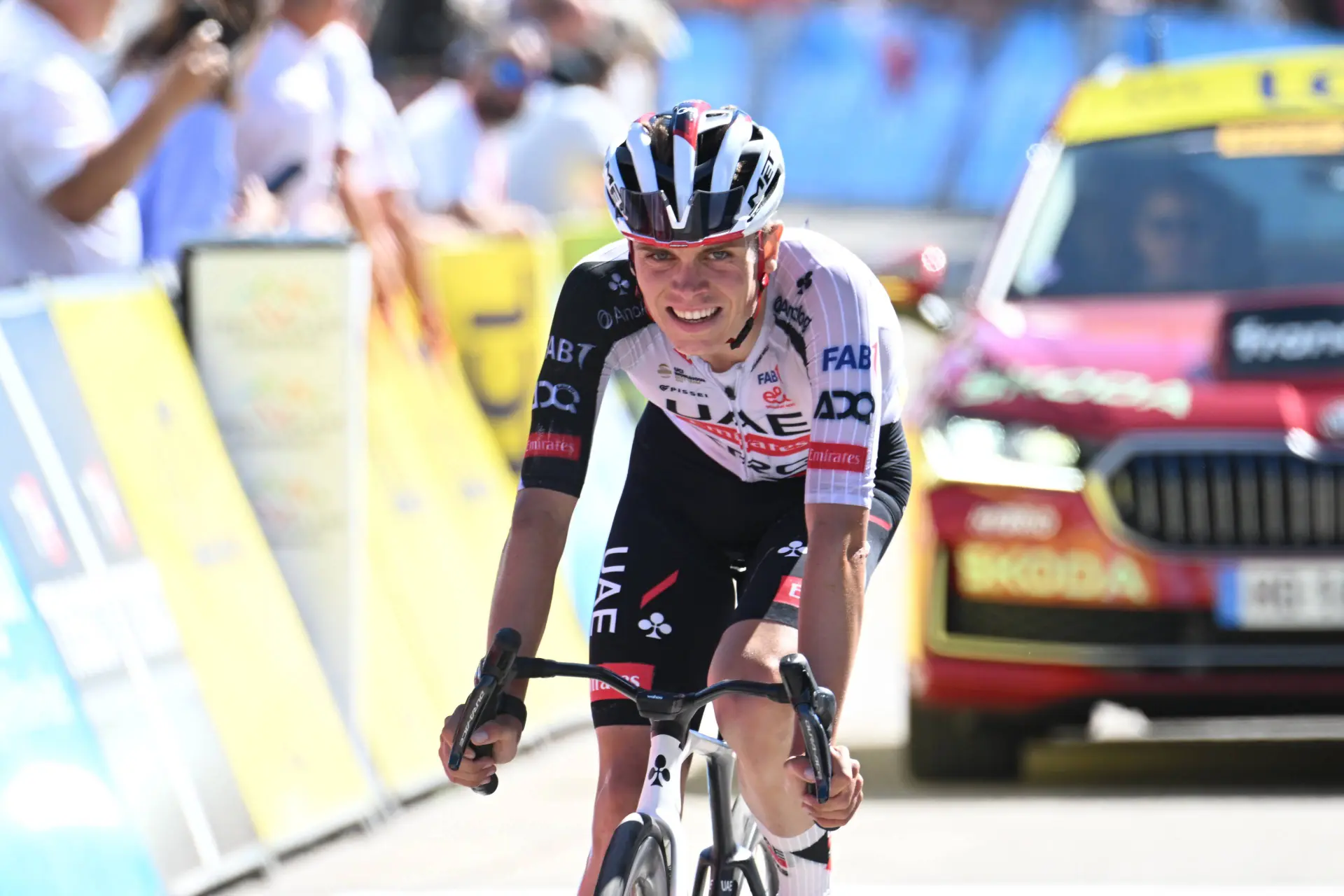 Pablo Torres, ciclista de UAE Team Emirates XRG.