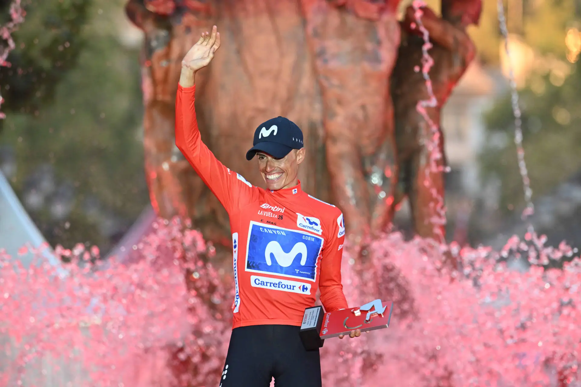 Enric Mas, estrella de Movistar Team