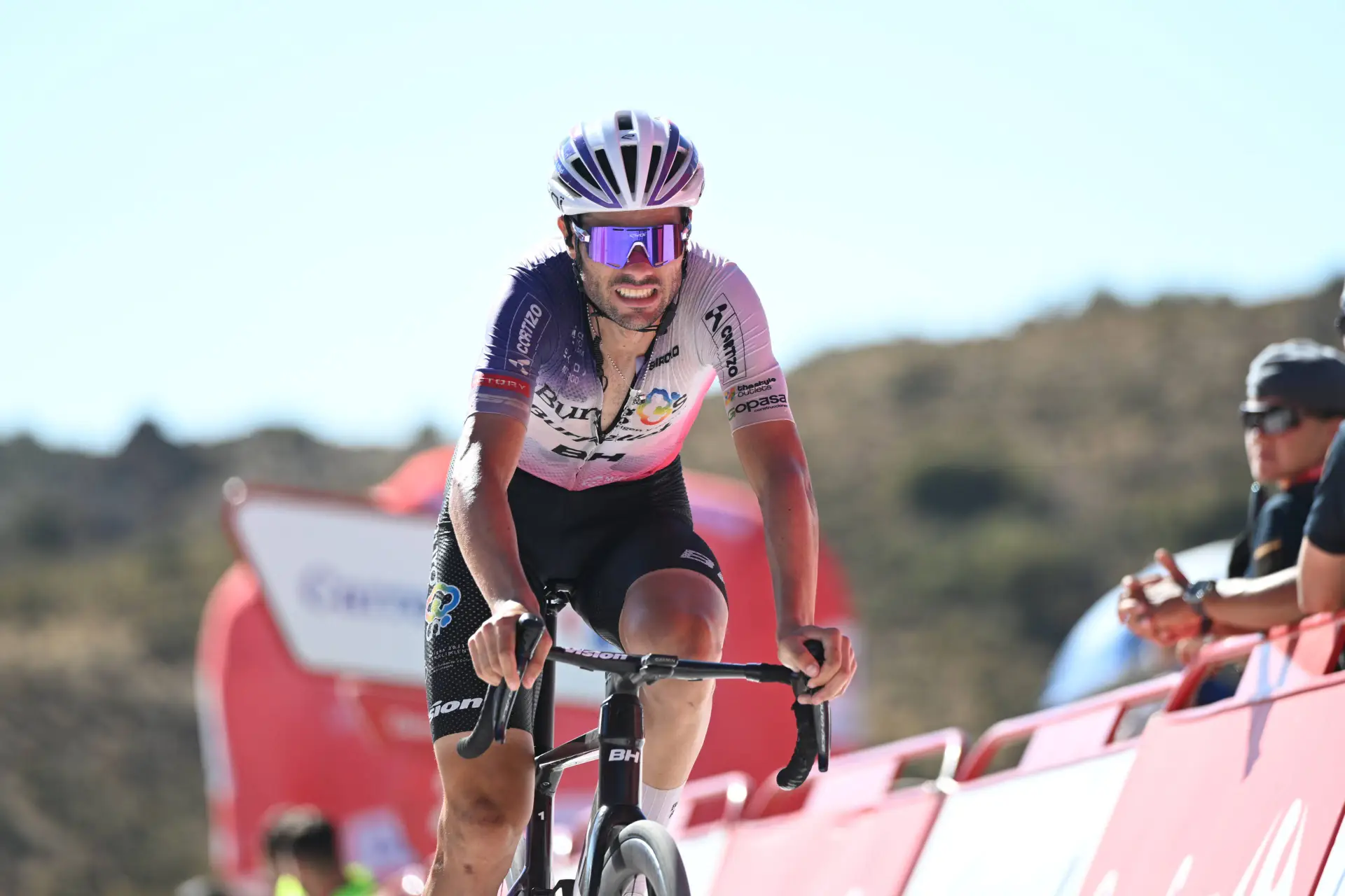 Mario Aparicio, ciclista de Burgos Burpellet BH.