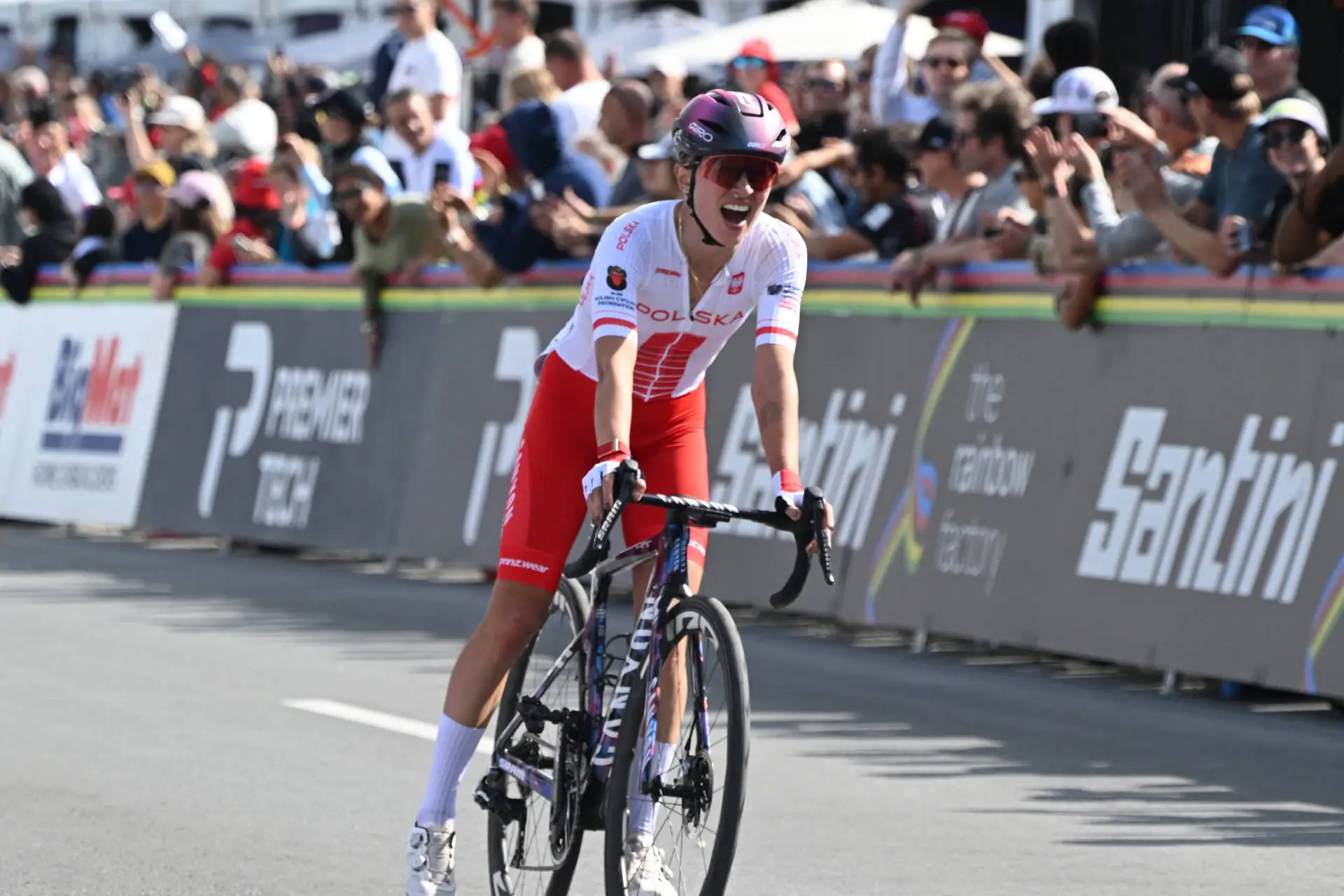Kasia Niewiadoma, estrella del Mundial.