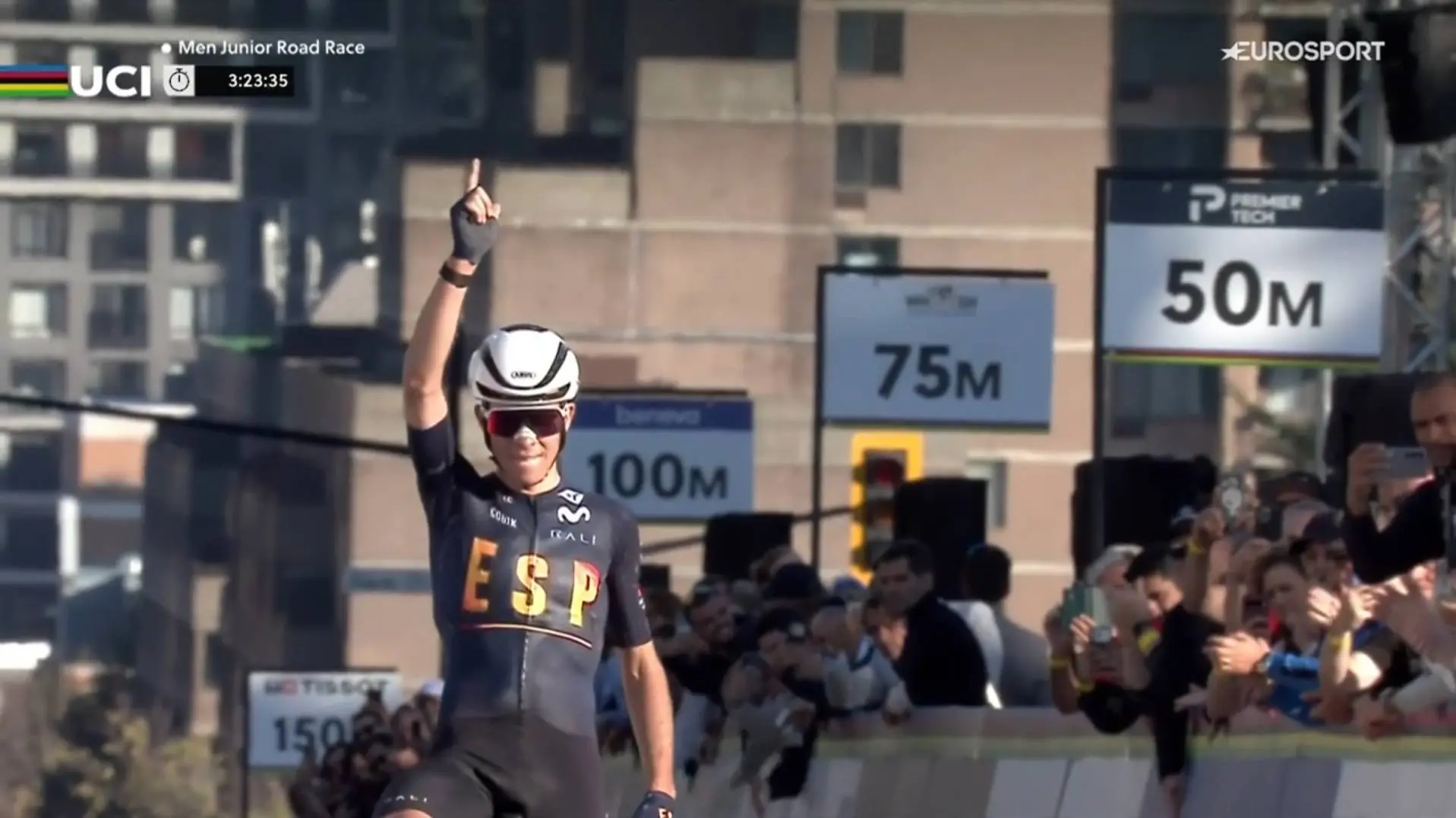 Benjamín Noval, doble campeón del mundo júnior en 2026.