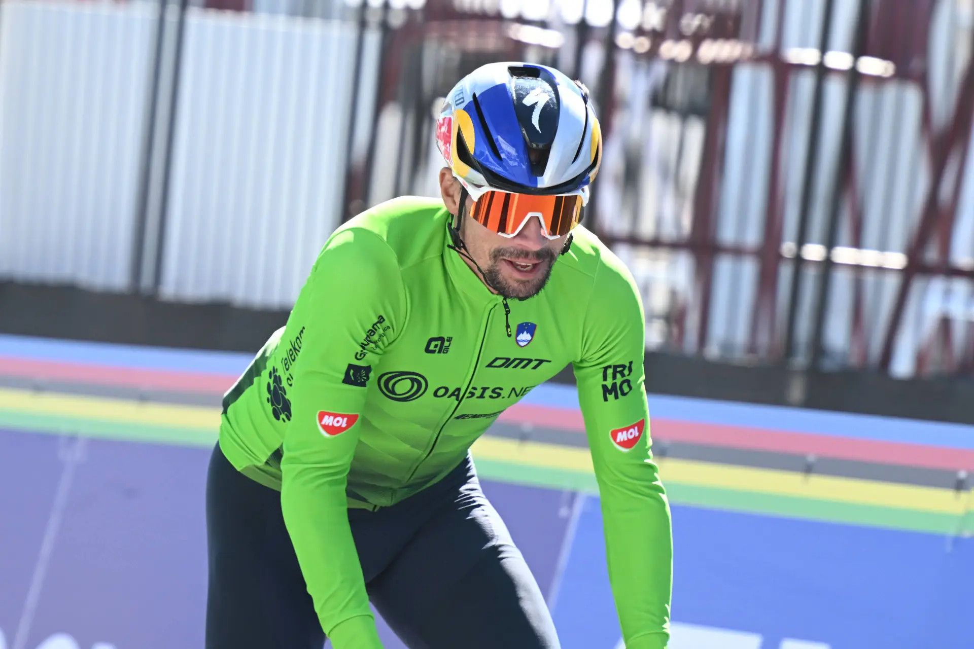 Primoz Roglic ahead of the 2026 World Championships in Montreal