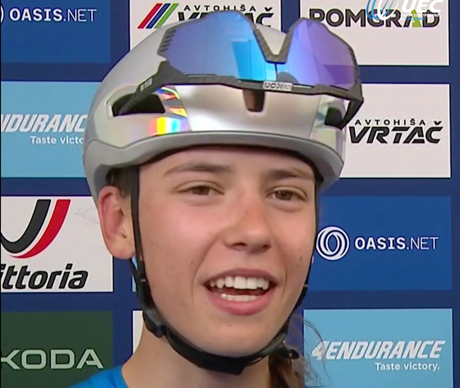 Azzurra Ballan, en declaraciones tras lograr el oro europeo