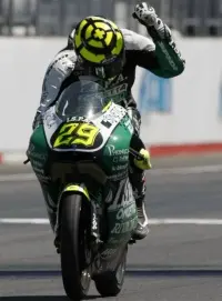 125cc andrea iannone finish line motegi 2009