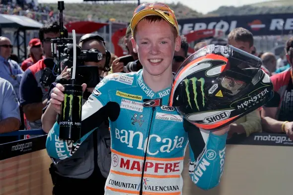 125cc bradley smith win jerez 20091